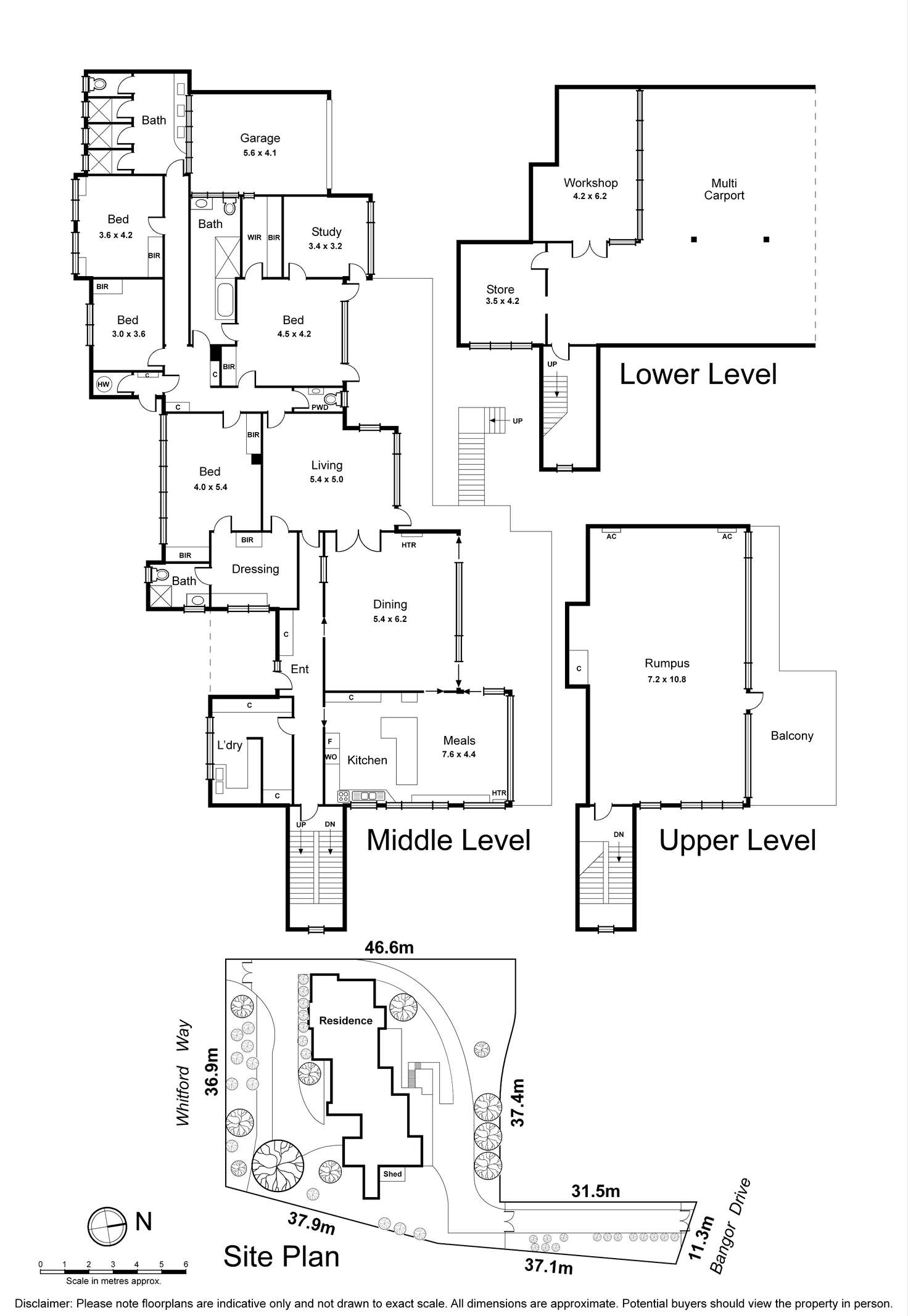 Floorplan of Homely house listing, 26 Bangor Drive, Frankston VIC 3199