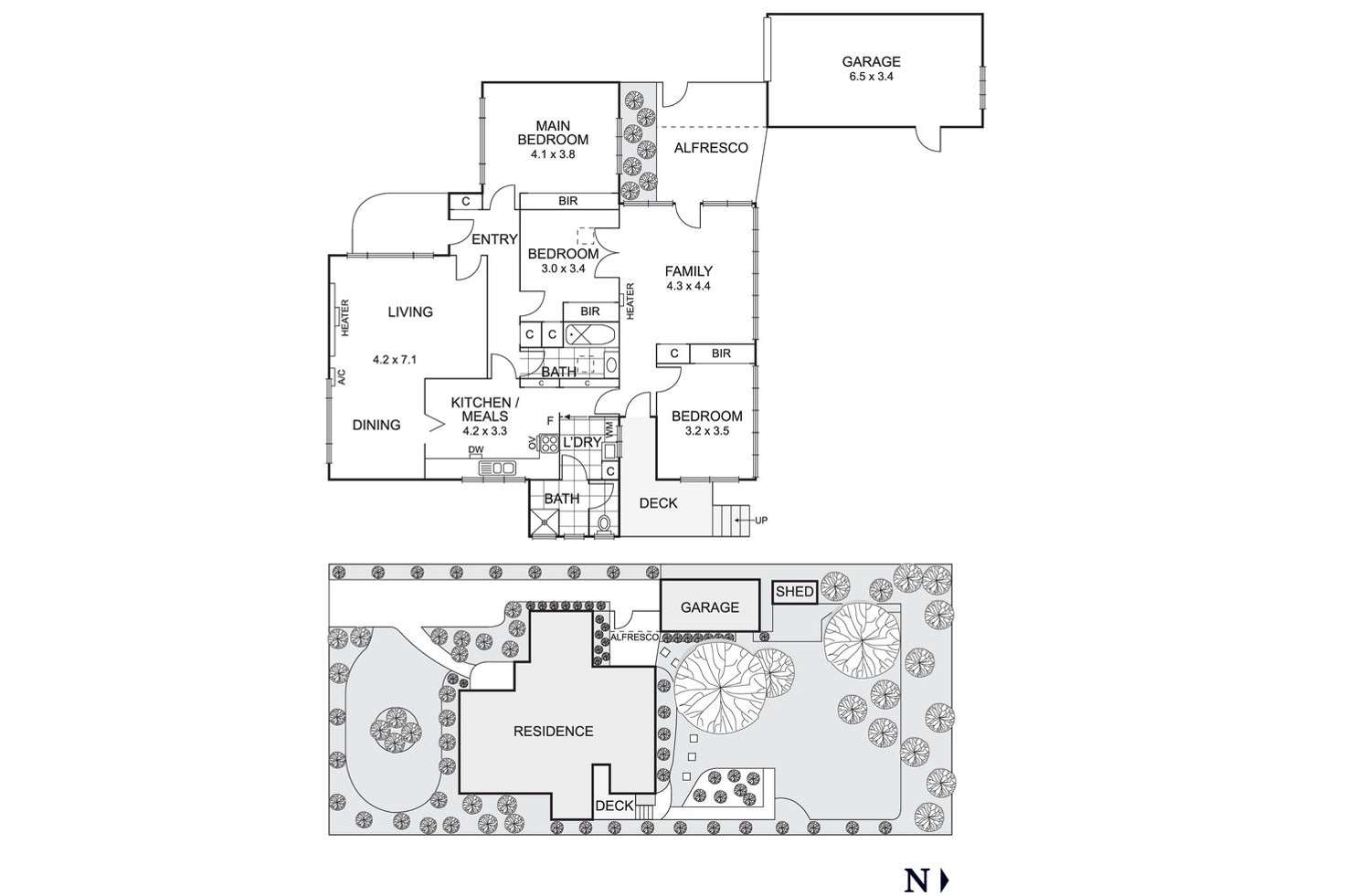 Floorplan of Homely house listing, 27 Simpson Street, Mitcham VIC 3132