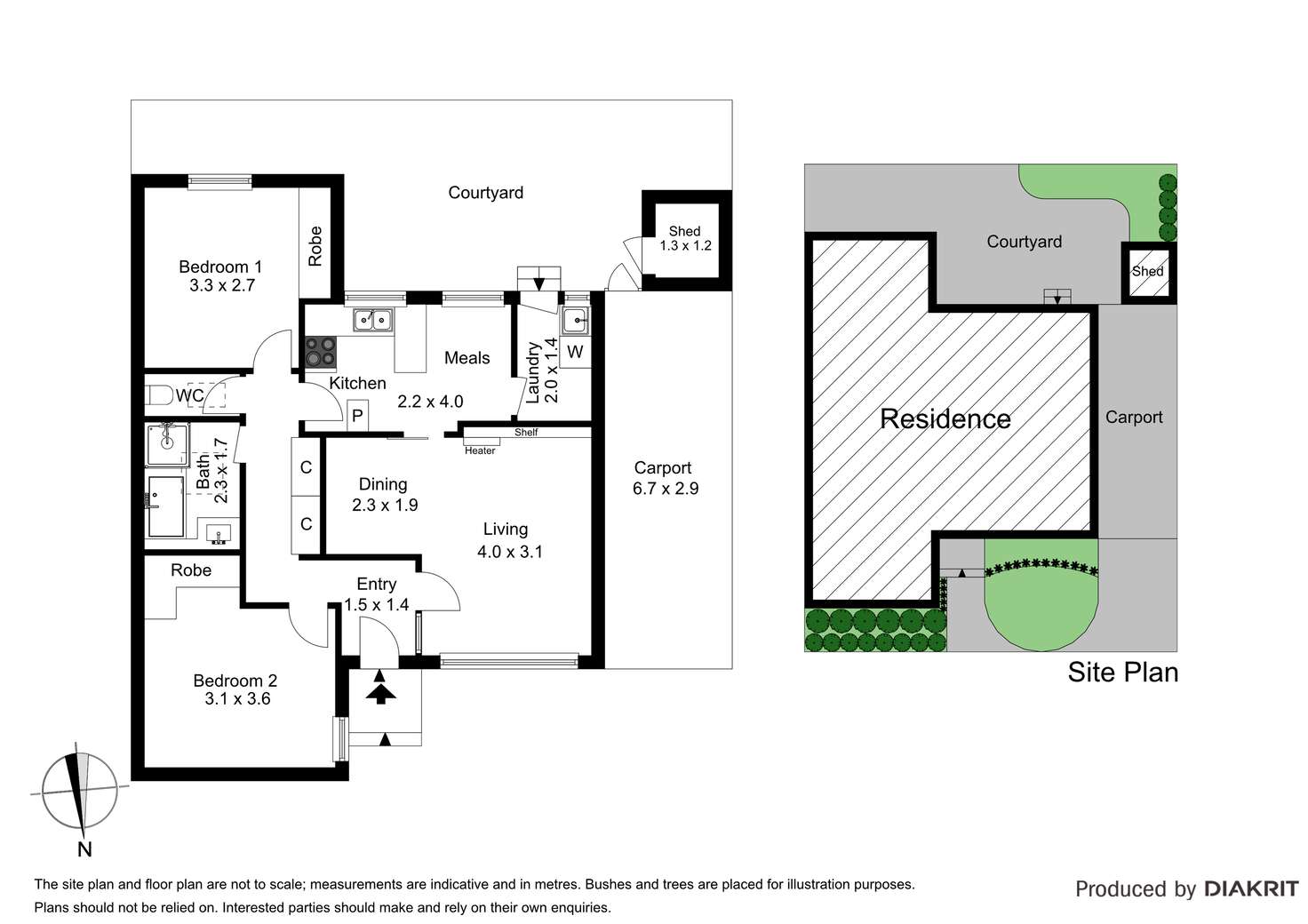 Floorplan of Homely apartment listing, 8/300 Tooronga Road, Glen Iris VIC 3146