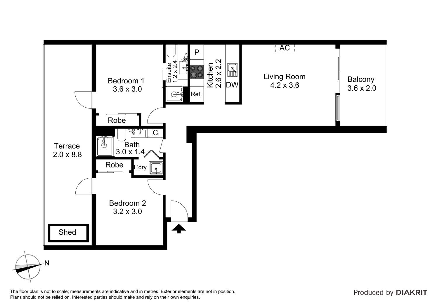 Floorplan of Homely apartment listing, 7/629 Canterbury Road, Surrey Hills VIC 3127