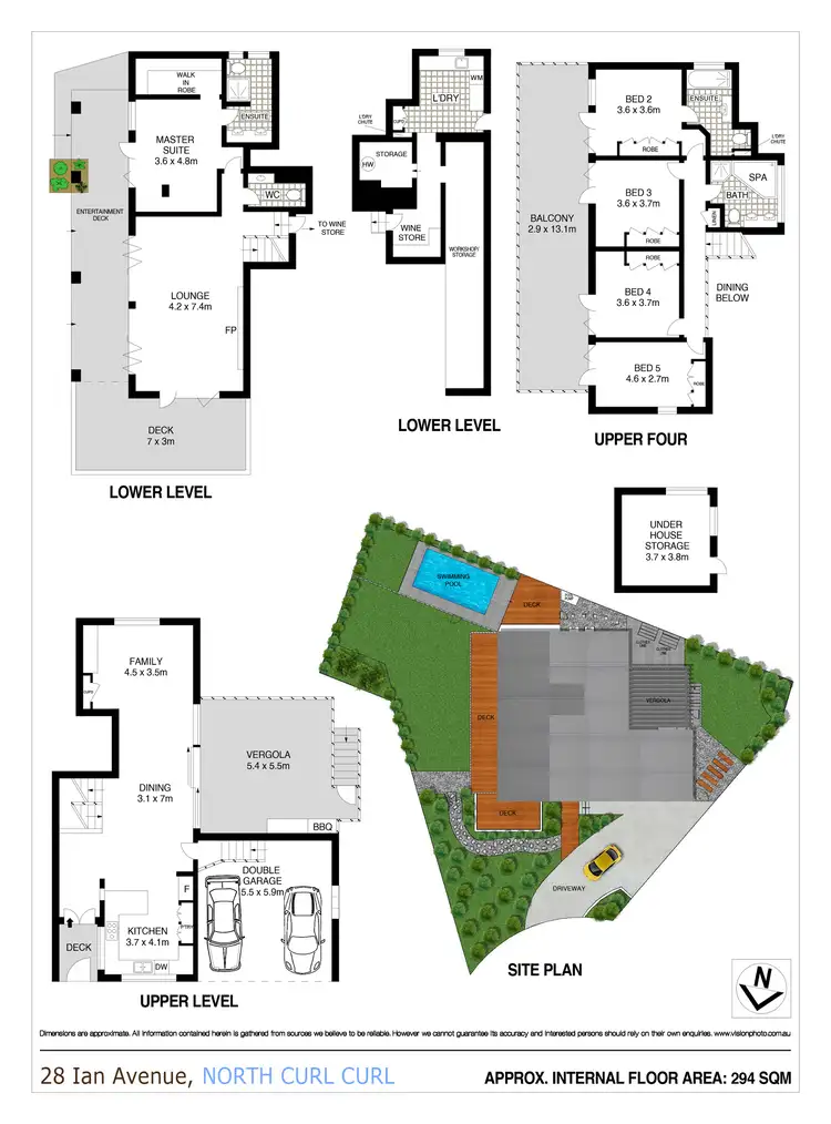 Floorplan of Homely house listing, 28 Ian Avenue, North Curl Curl NSW 2099