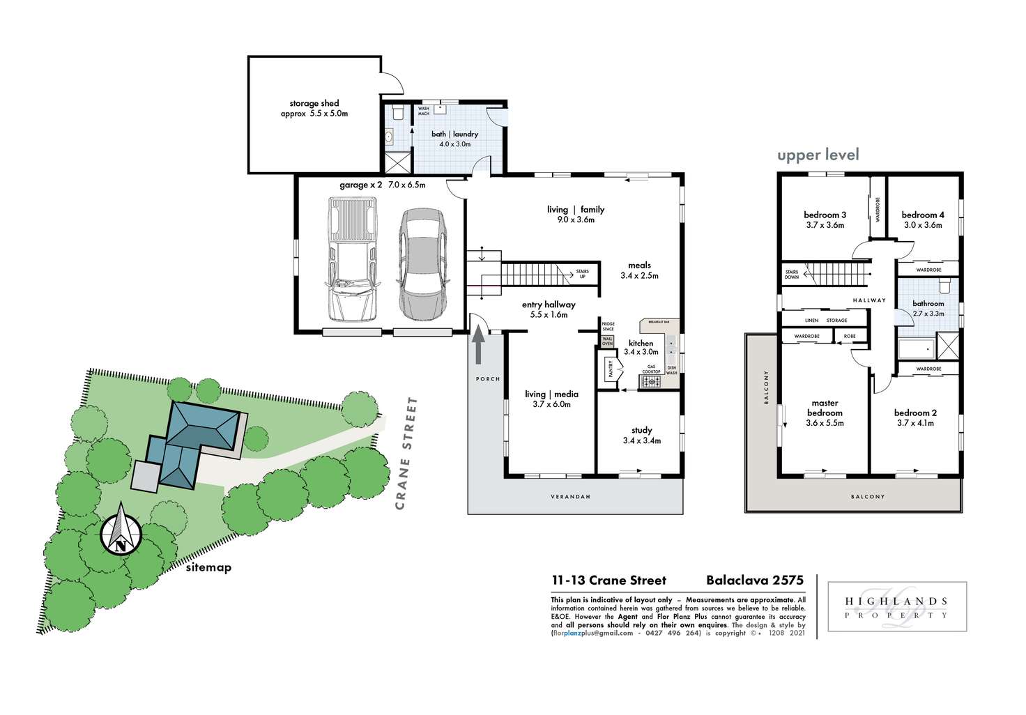 Floorplan of Homely house listing, 11-13 Crane Street, Mittagong NSW 2575
