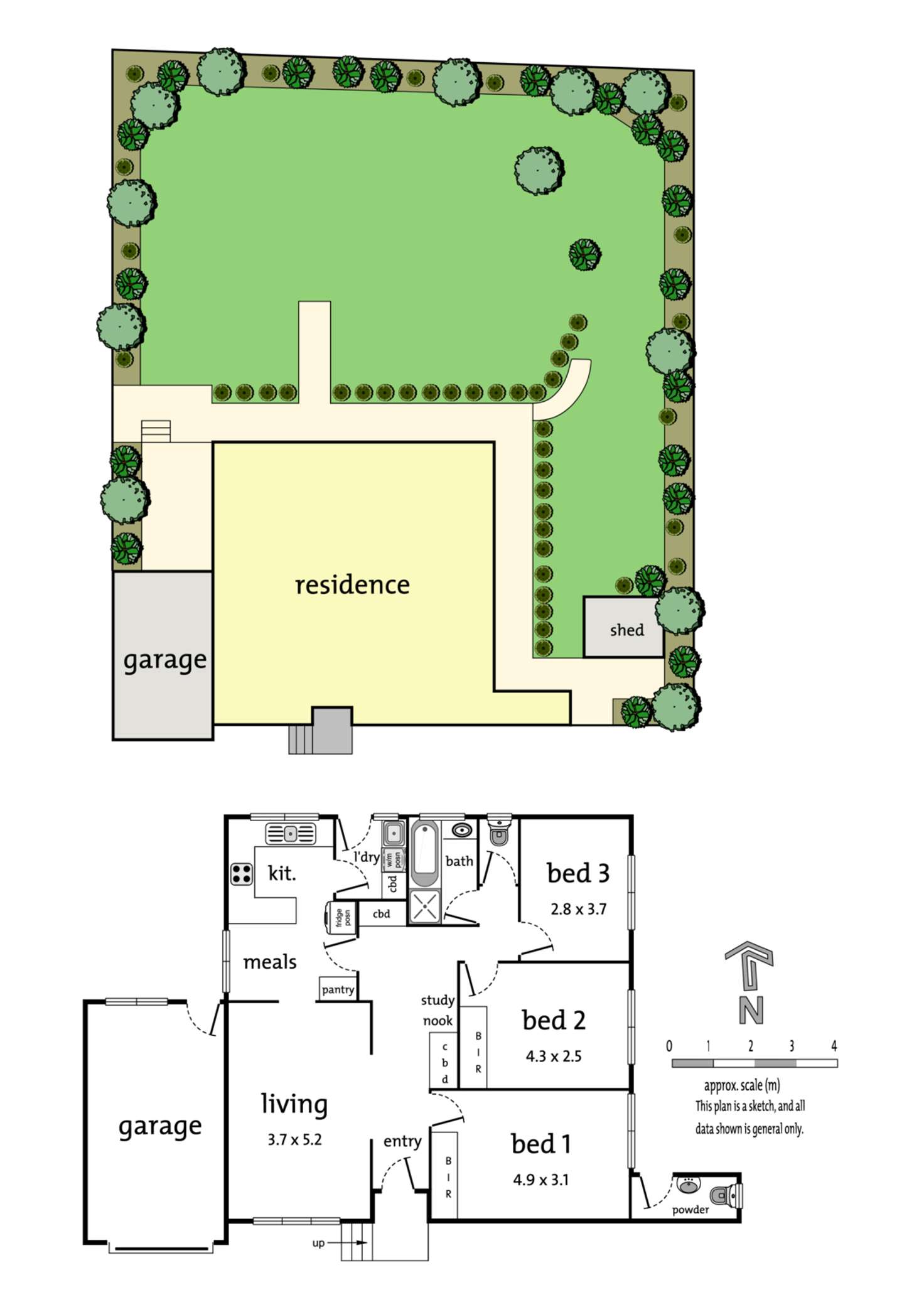 Floorplan of Homely unit listing, 4/9 McGhee Avenue, Mitcham VIC 3132