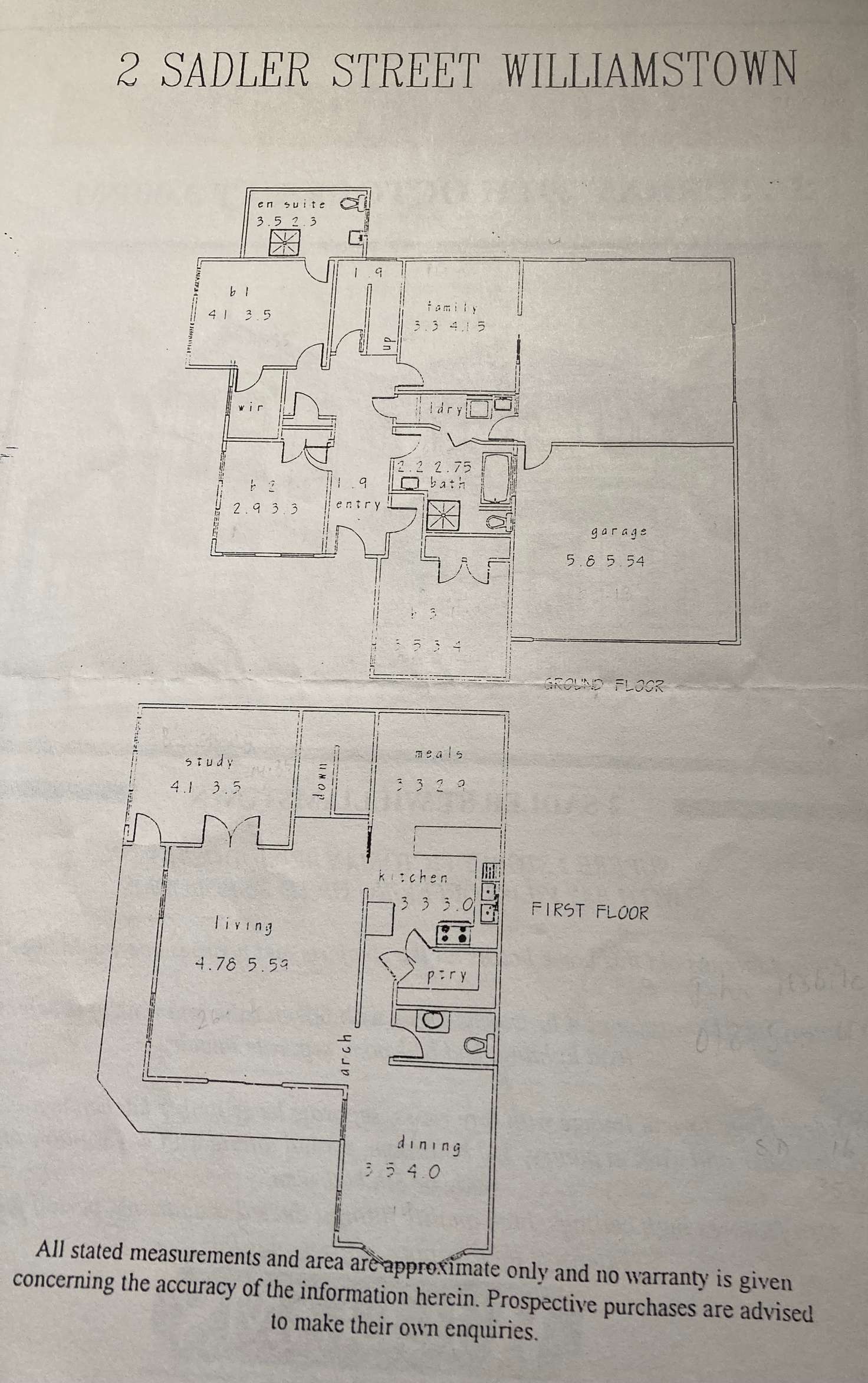 Floorplan of Homely house listing, 2 Sadler Street, Williamstown VIC 3016