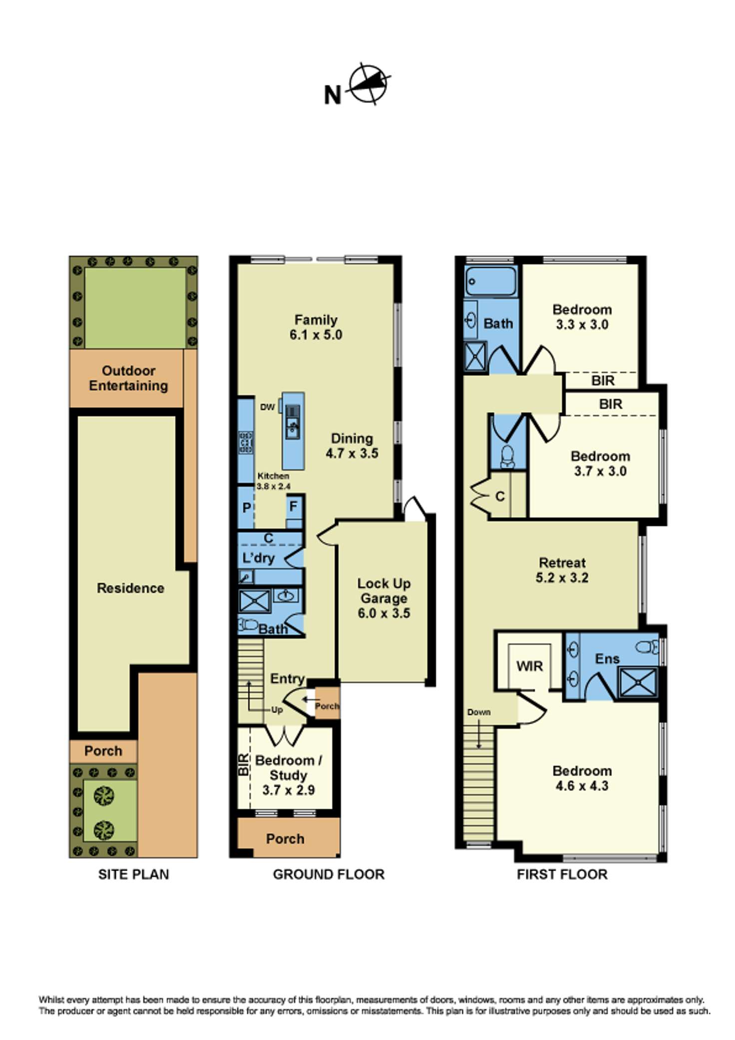 Floorplan of Homely townhouse listing, 56 Hansen Street, Altona North VIC 3025