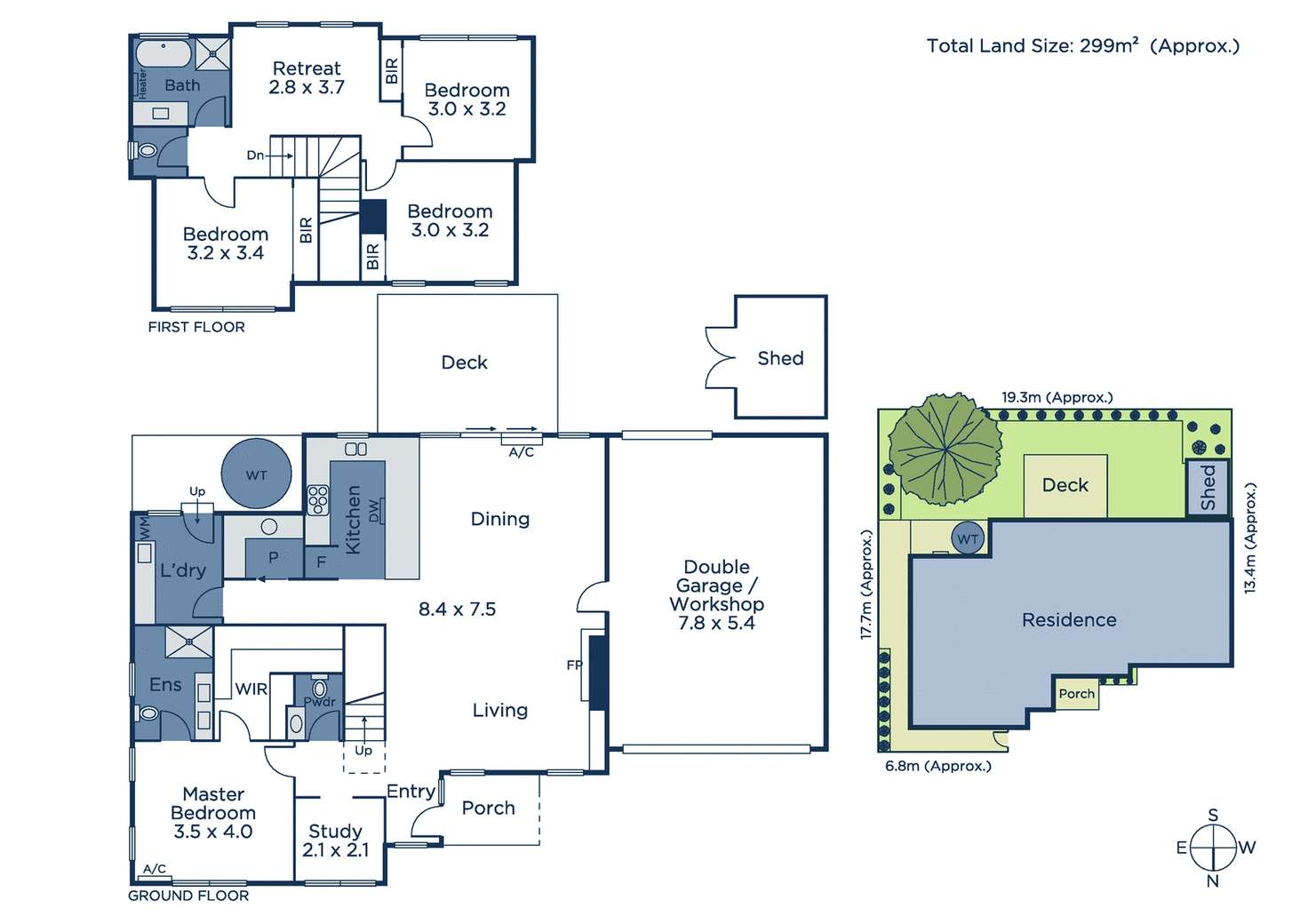 Floorplan of Homely townhouse listing, 11A Lucille Avenue, Croydon South VIC 3136