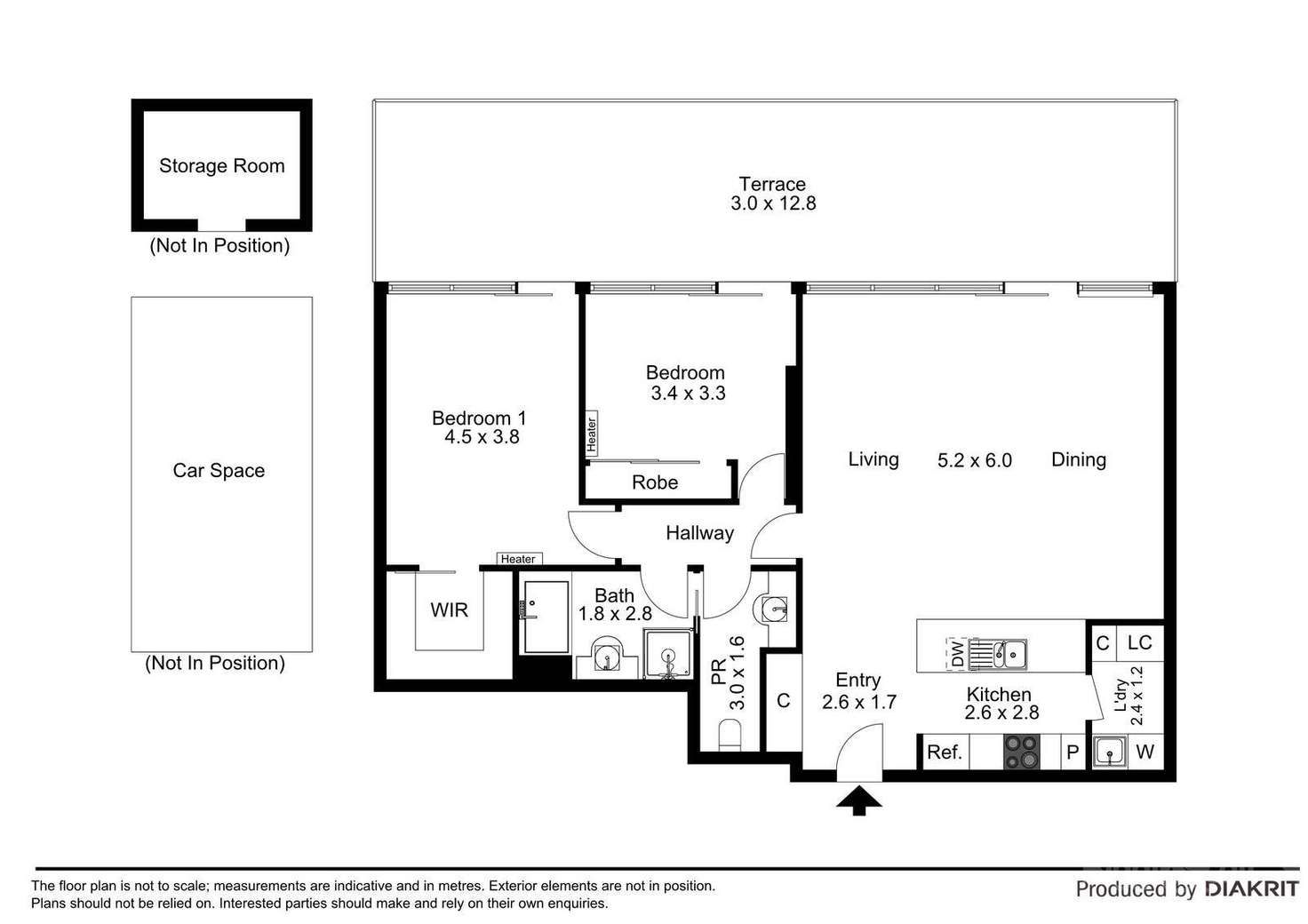 Floorplan of Homely apartment listing, 507/3-7A Alma Road, St Kilda VIC 3182