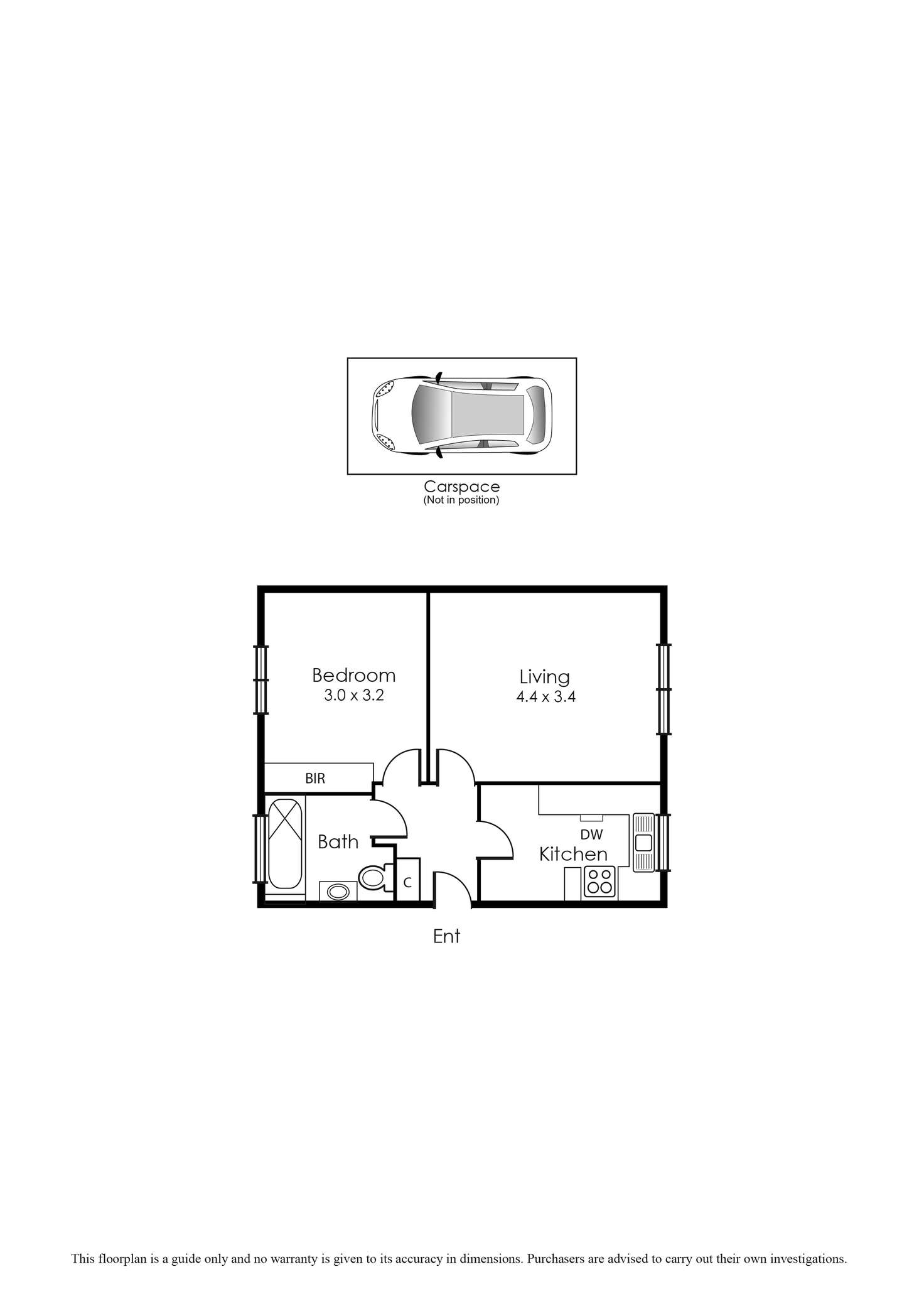 Floorplan of Homely apartment listing, 4/31 Charnwood Road, St Kilda VIC 3182