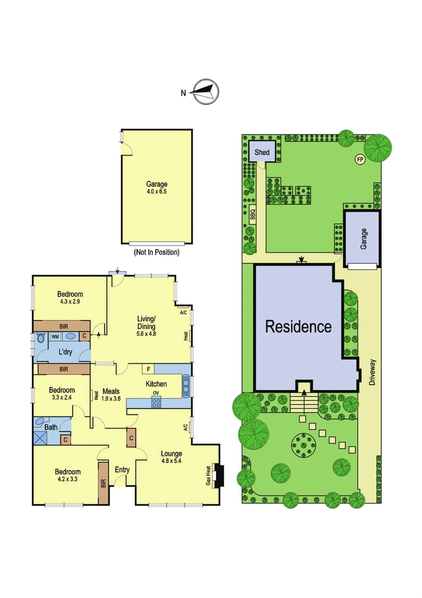 Floorplan of Homely house listing, 16 Hylton Crescent, Rosanna VIC 3084