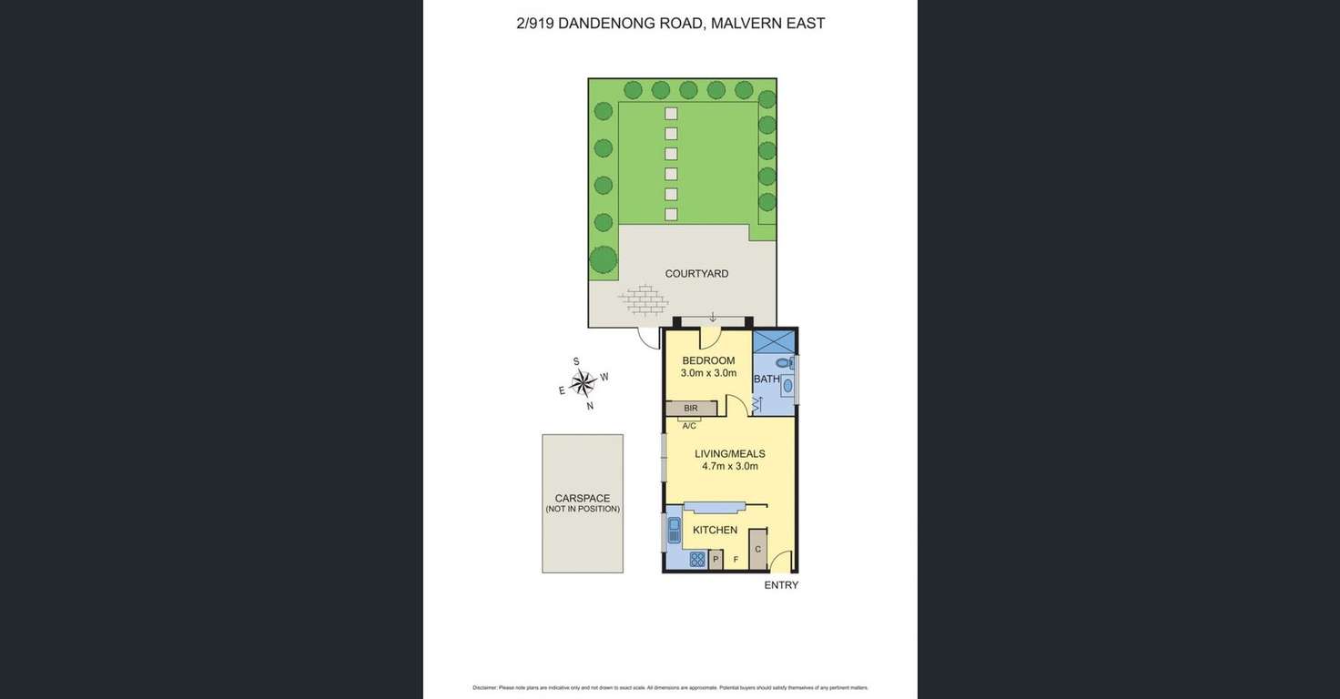 Floorplan of Homely apartment listing, 2/919 Dandenong Road, Malvern East VIC 3145