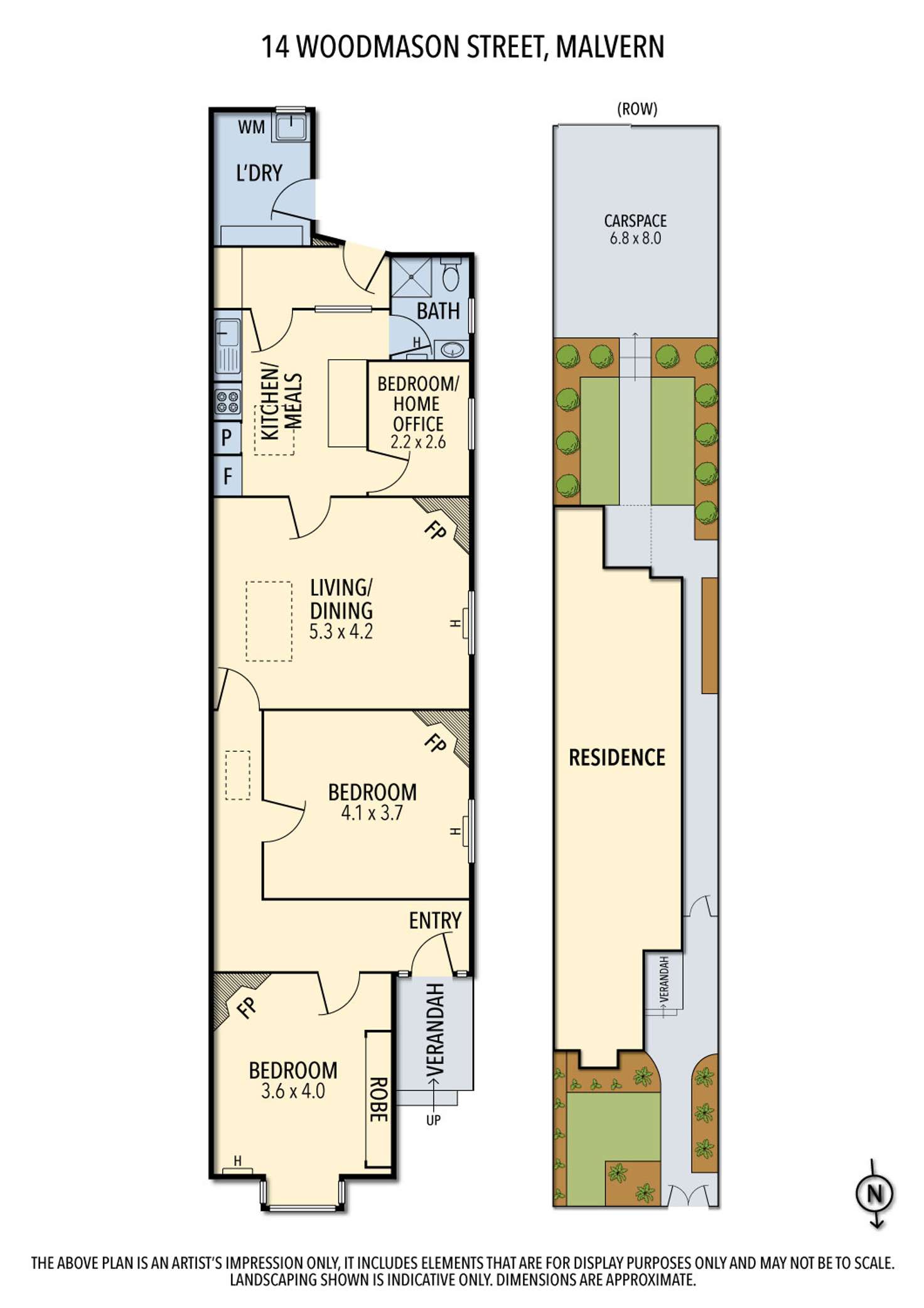 Floorplan of Homely house listing, 14 Woodmason Street, Malvern VIC 3144
