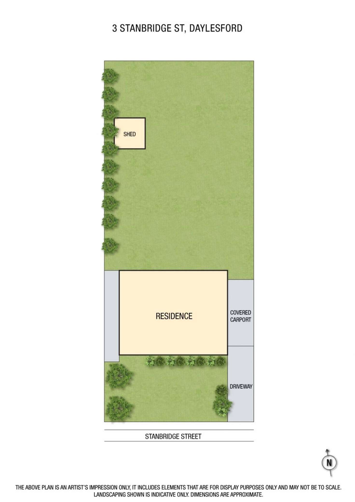 Floorplan of Homely house listing, 3 Stanbridge Street, Daylesford VIC 3460