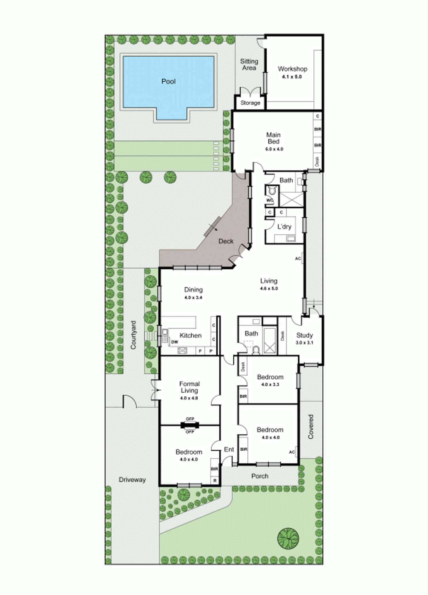 Floorplan of Homely house listing, 10 James Street, Glen Huntly VIC 3163