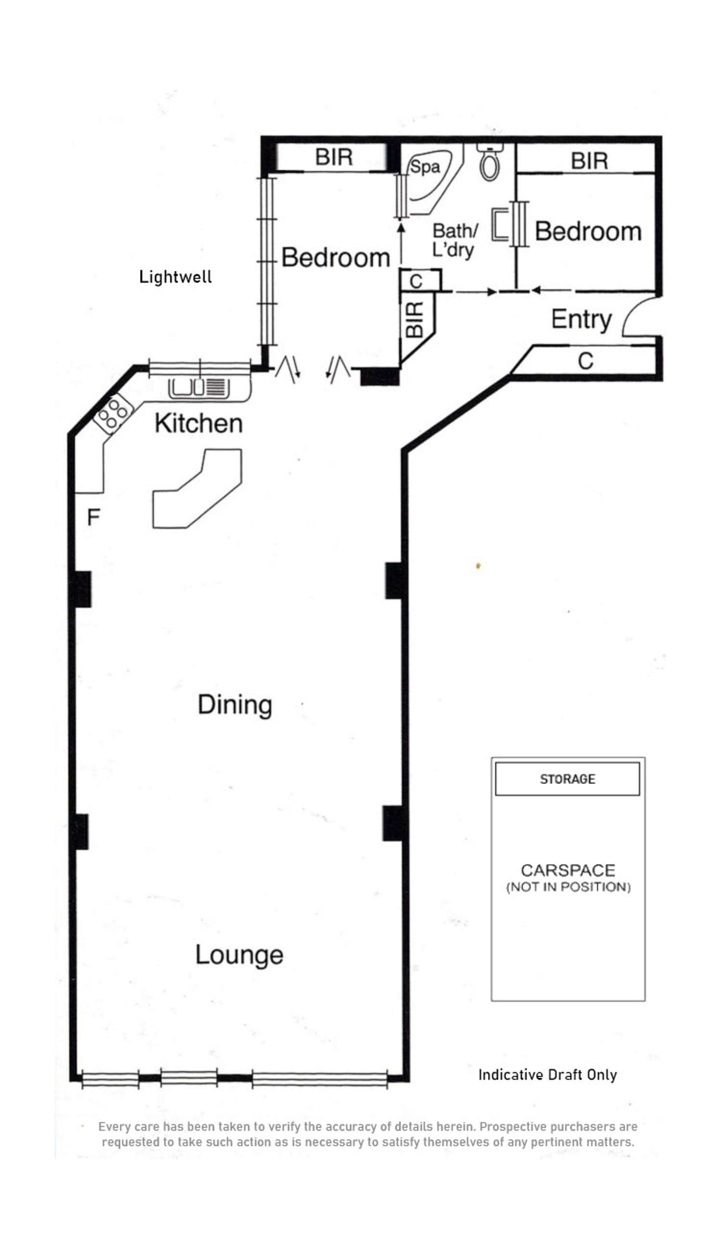 Floorplan of Homely apartment listing, 21/300 King Street, Melbourne VIC 3000