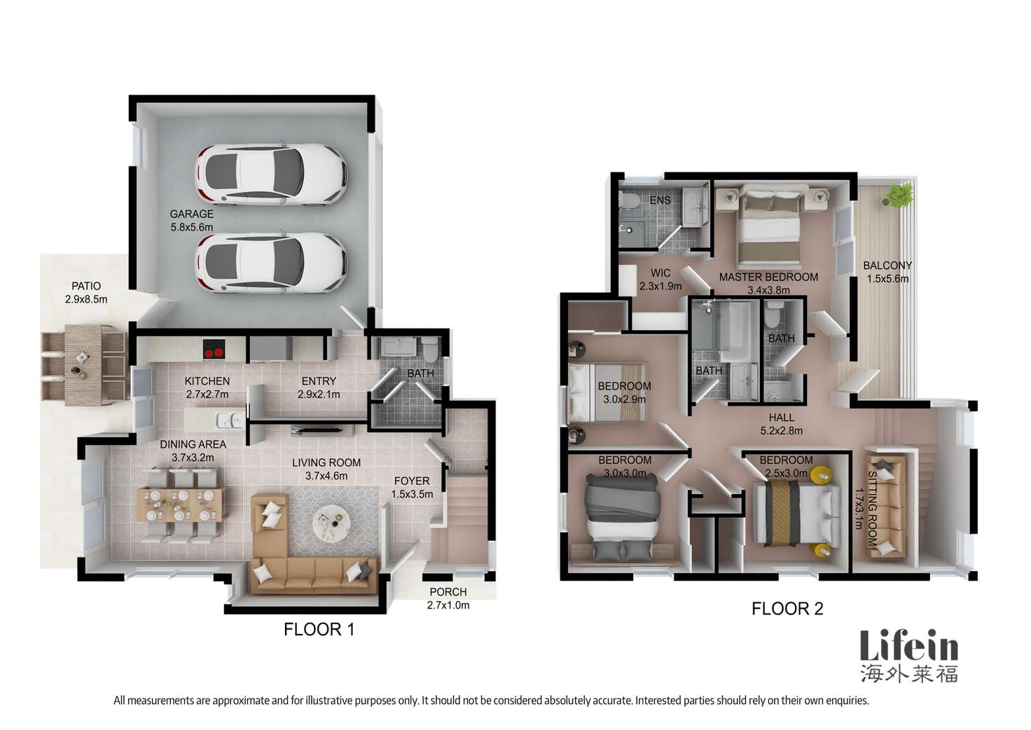 Floorplan of Homely house listing, 1 Portobello Street, Keysborough VIC 3173