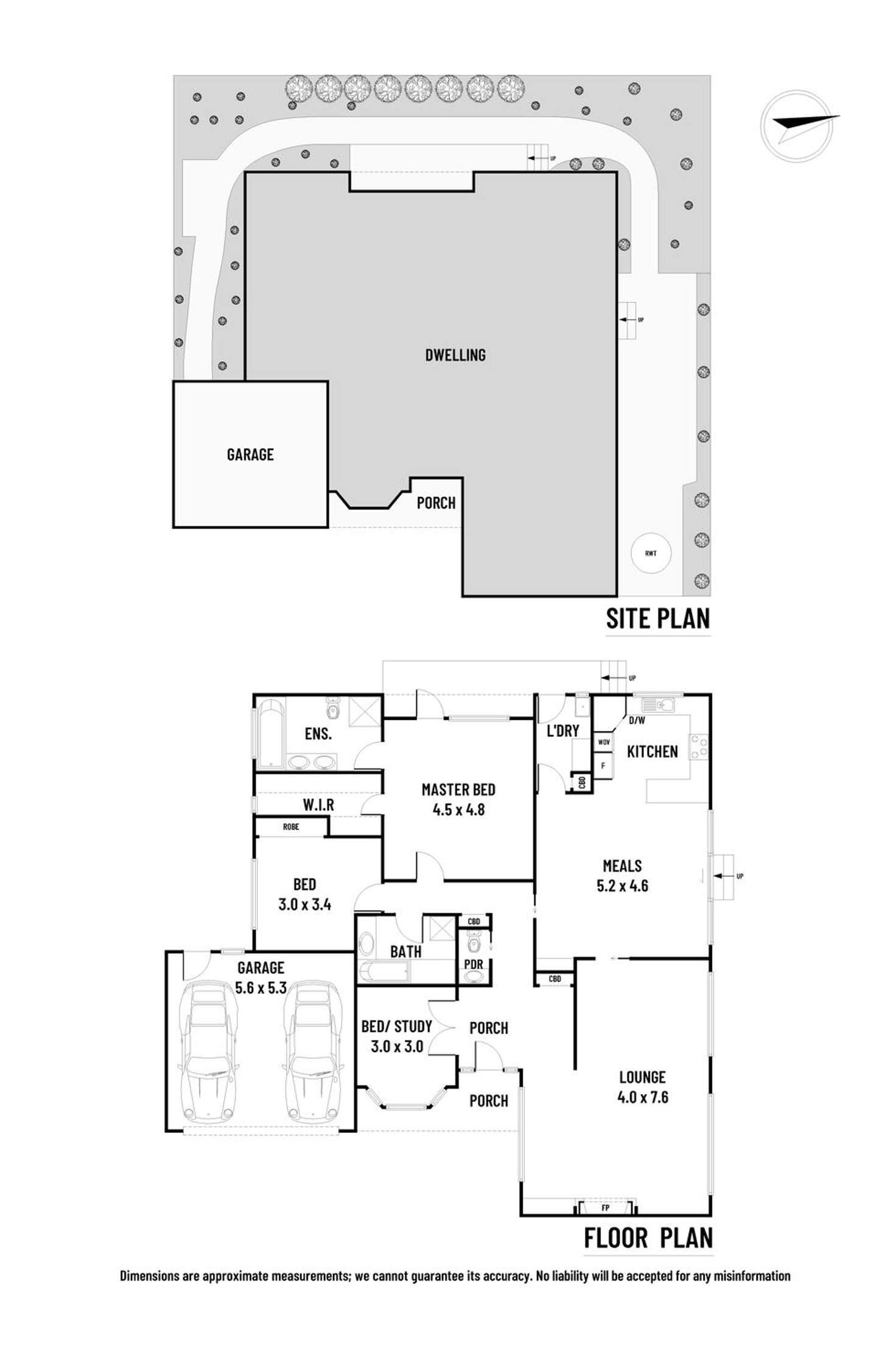 Floorplan of Homely unit listing, 2/25 Yerrin Street, Balwyn VIC 3103