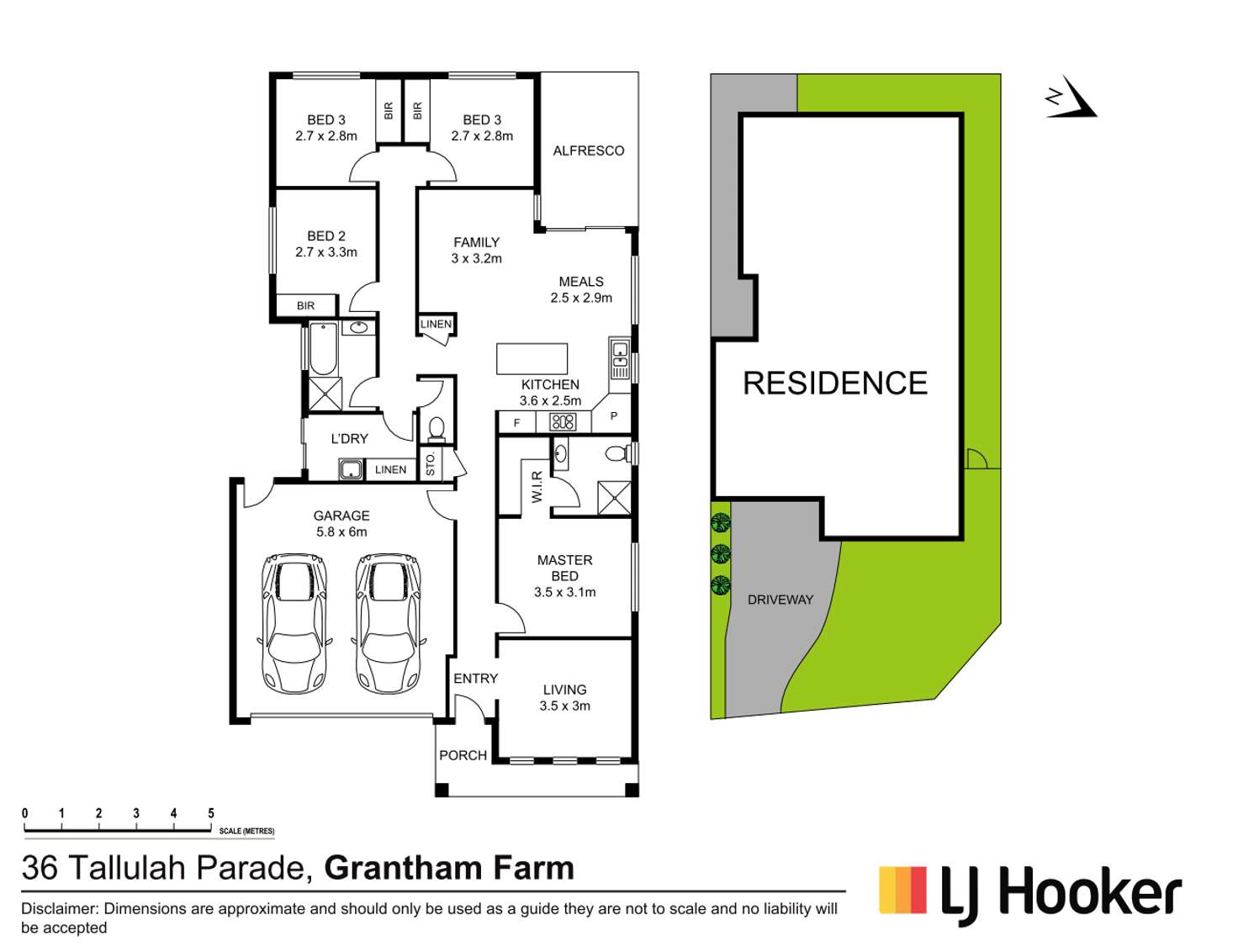 Floorplan of Homely house listing, 36 Tallulah Parade, Riverstone NSW 2765