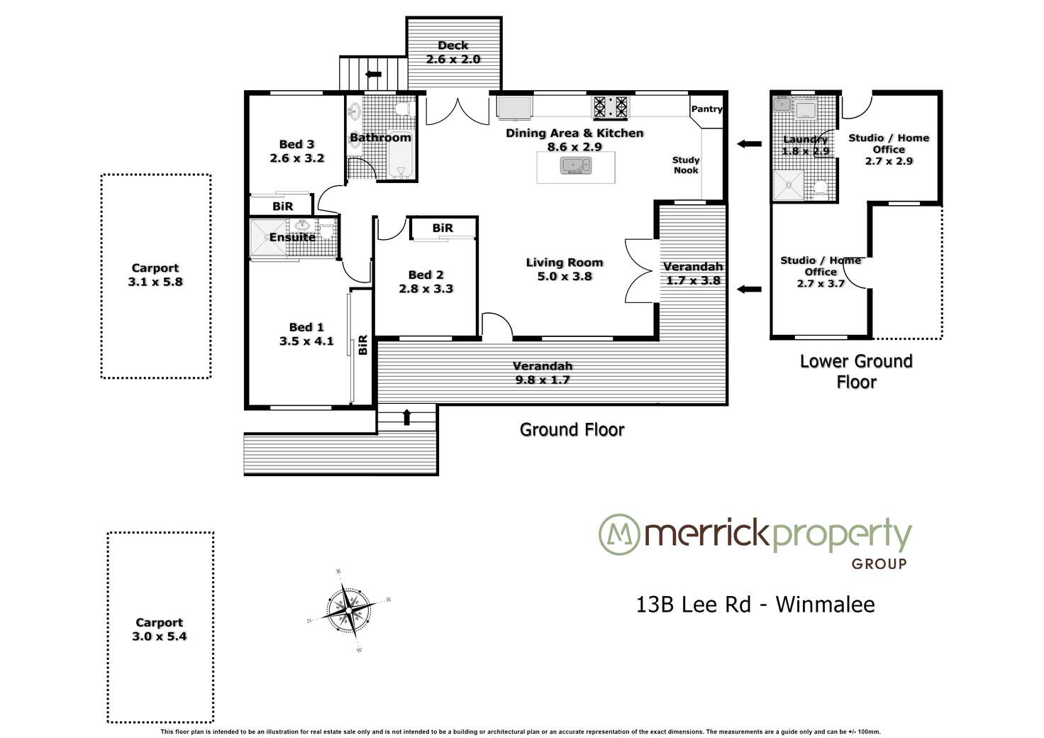 Floorplan of Homely house listing, 13B Lee Road, Winmalee NSW 2777