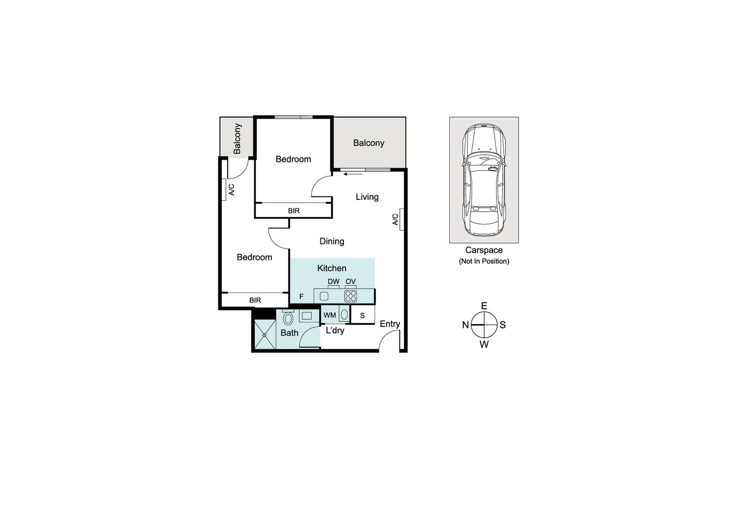 Floorplan of Homely apartment listing, 2/35 Simmons Street, South Yarra VIC 3141