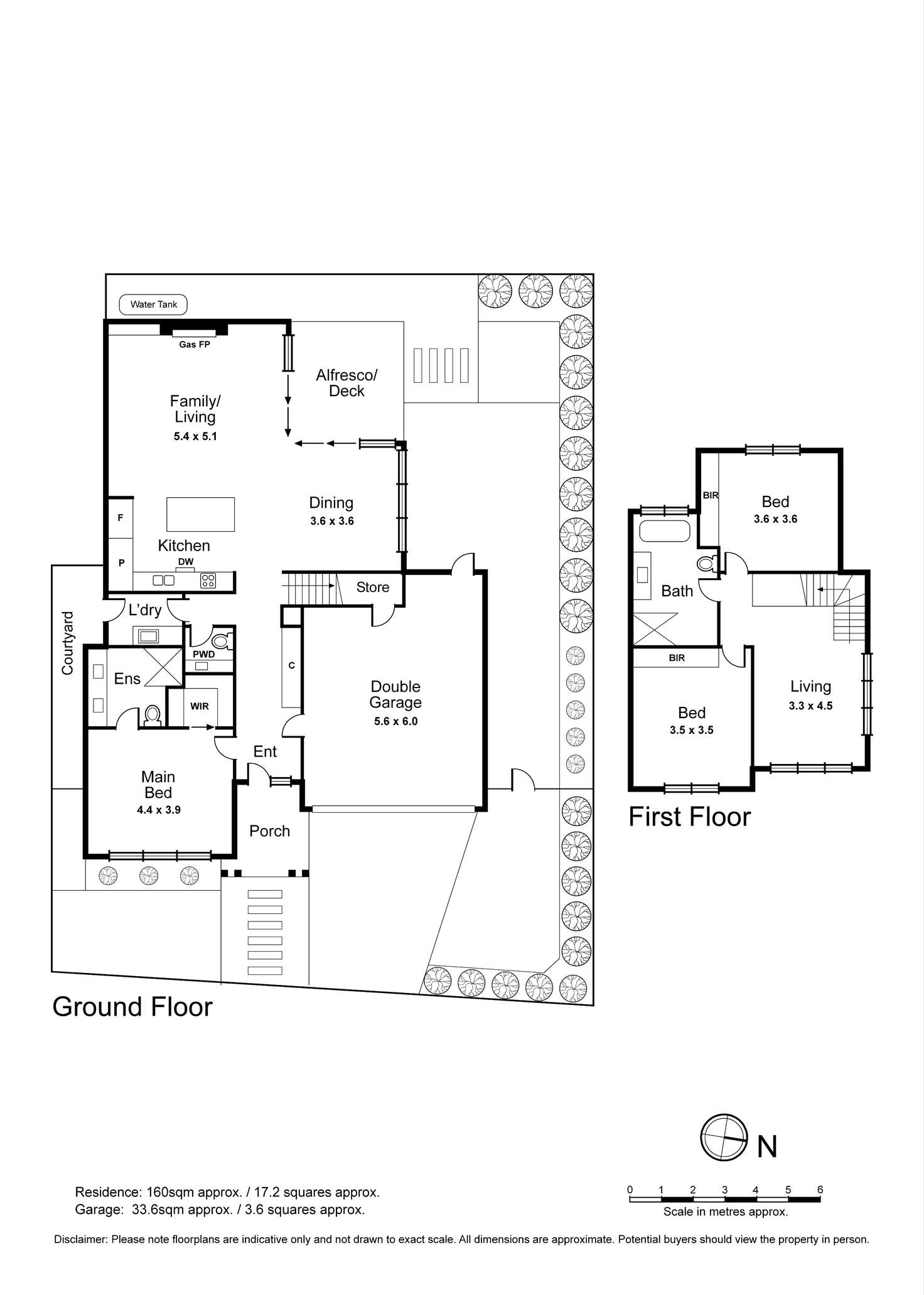 Floorplan of Homely house listing, 24 The Fairway, Bonbeach VIC 3196