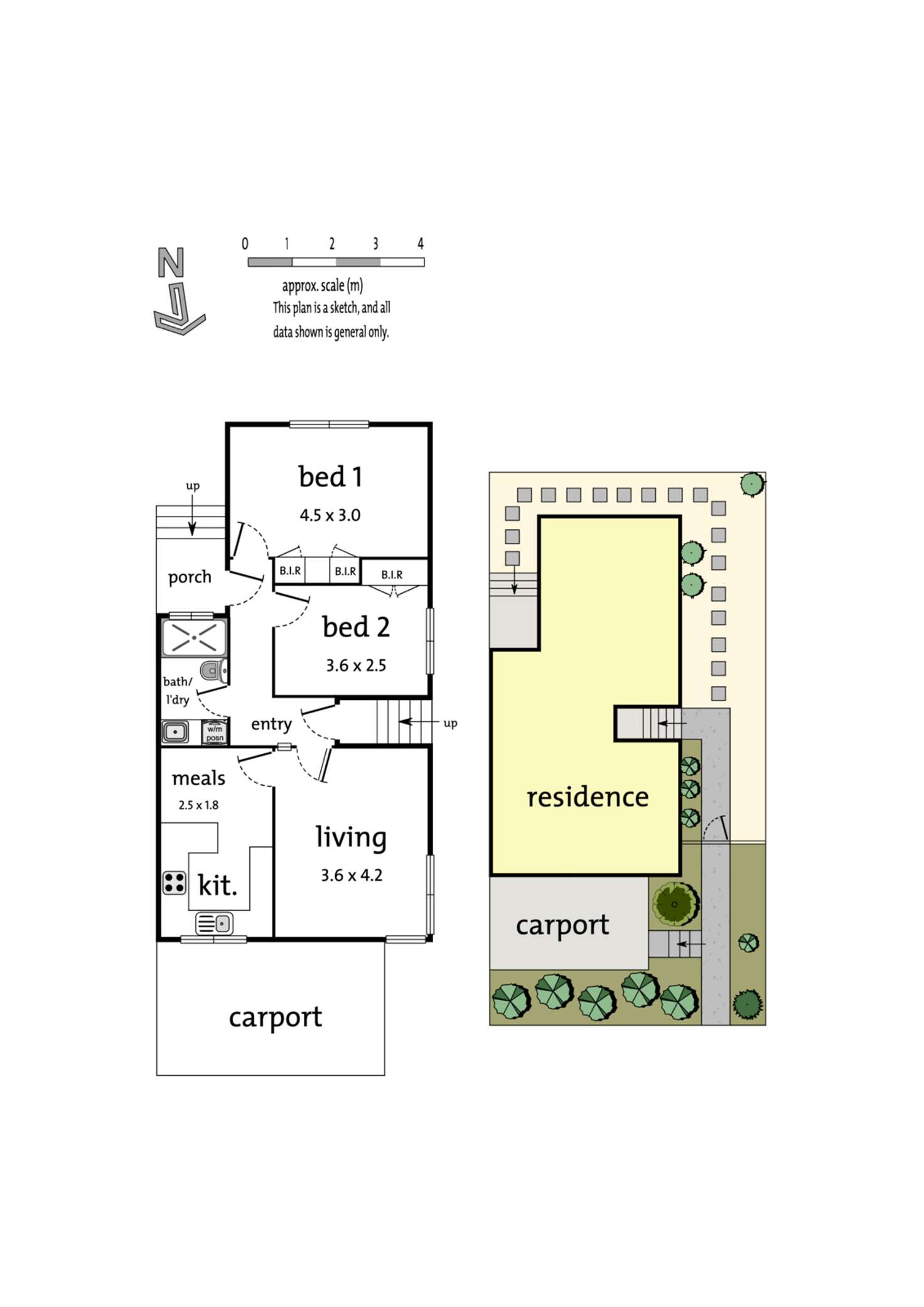 Floorplan of Homely unit listing, 4/308 Springvale Road, Forest Hill VIC 3131