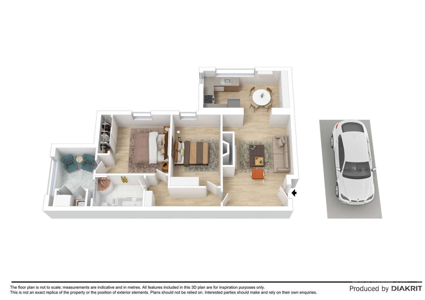 Floorplan of Homely apartment listing, 7/85 Westbury Street, St Kilda East VIC 3183
