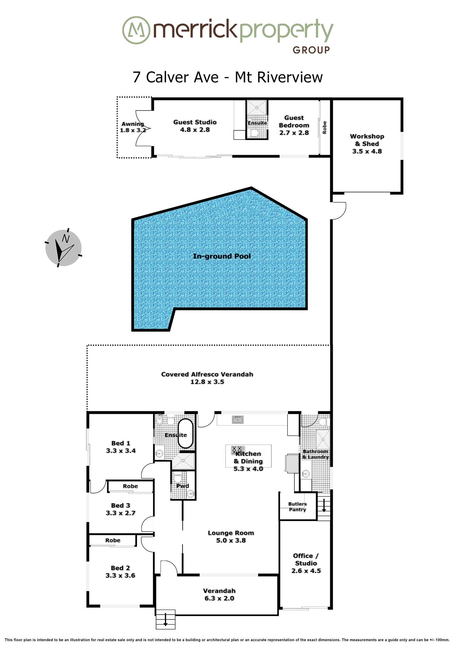 Floorplan of Homely house listing, 7 Calver Avenue, Mount Riverview NSW 2774