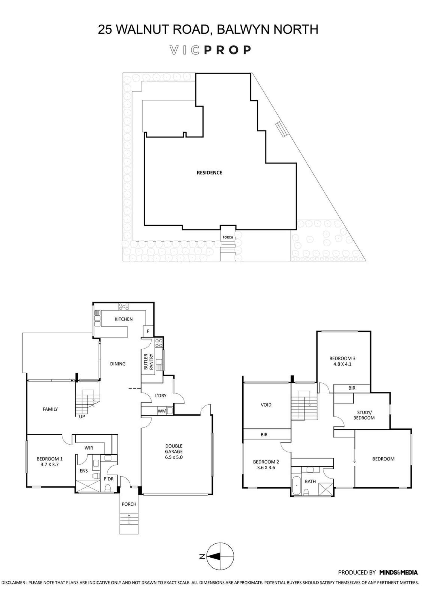 Floorplan of Homely house listing, 25 Walnut Road, Balwyn North VIC 3104