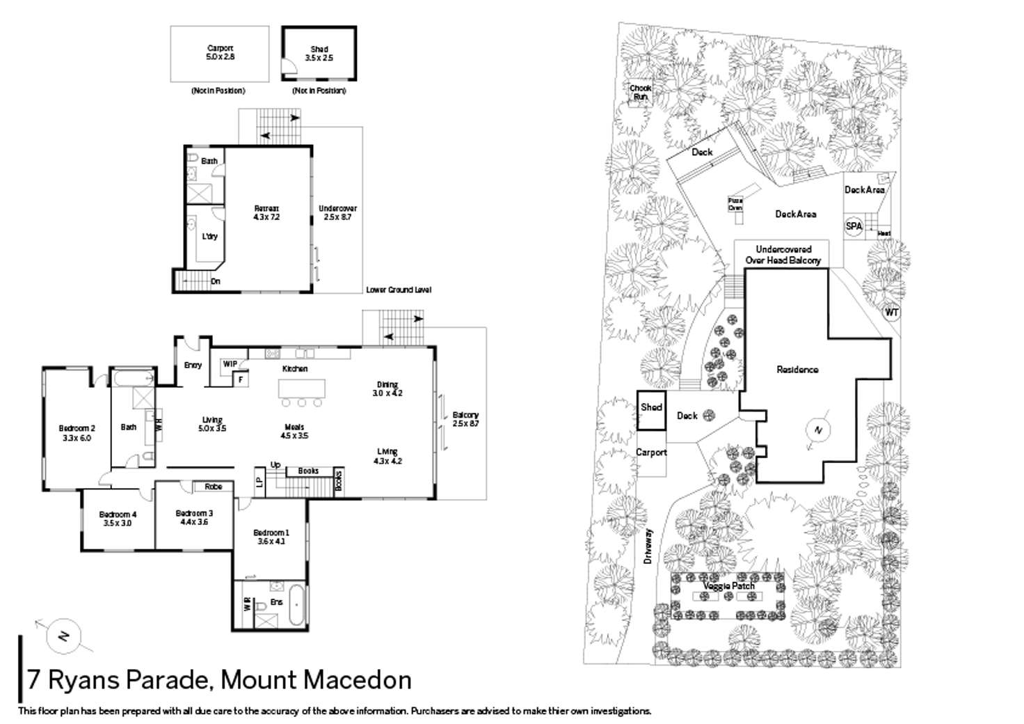 Floorplan of Homely house listing, Soileire/7 Ryans Parade, Mount Macedon VIC 3441