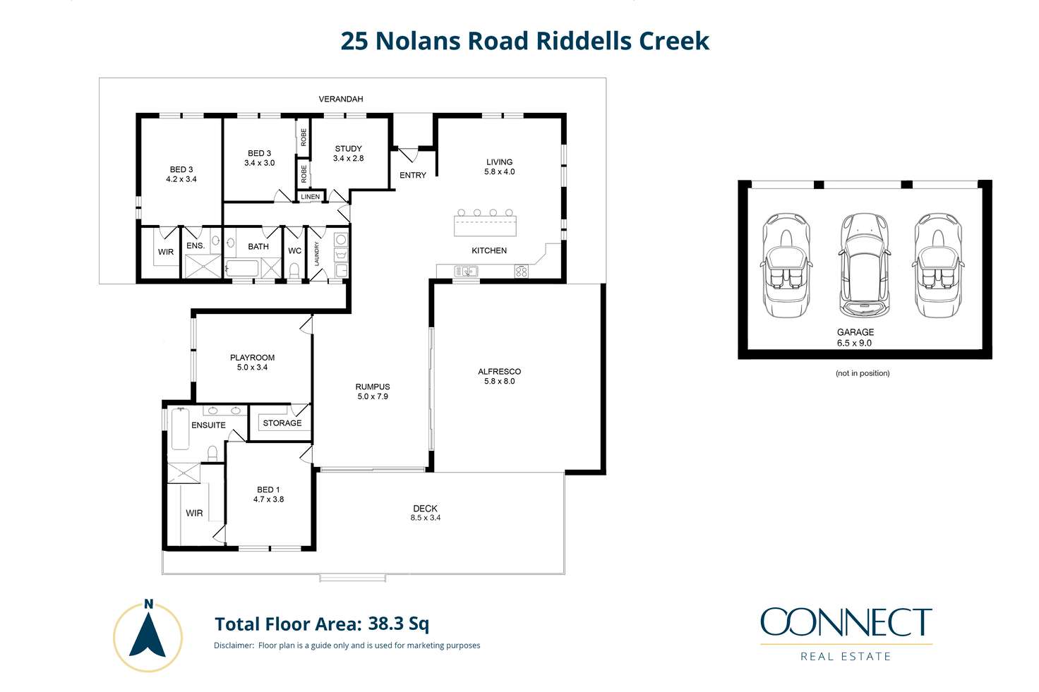 Floorplan of Homely acreageSemiRural listing, 25 Nolans Road, Riddells Creek VIC 3431