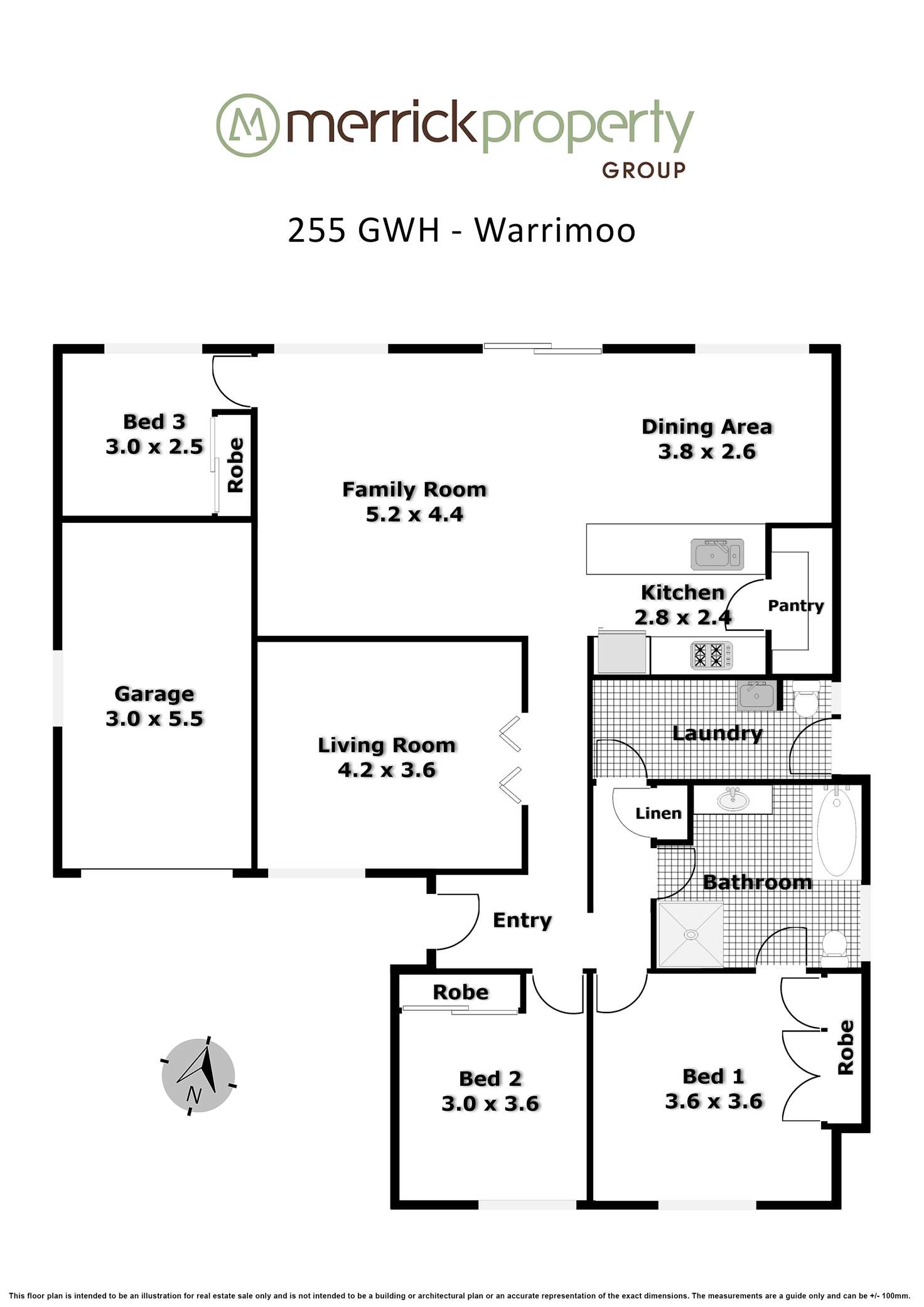 Floorplan of Homely house listing, 255 Great Western Highway, Warrimoo NSW 2774