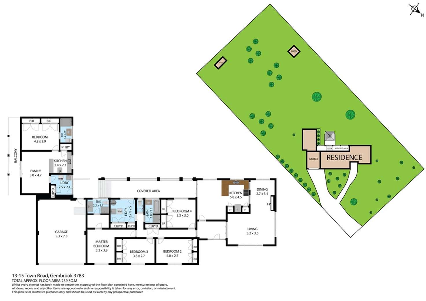 Floorplan of Homely house listing, 13-15 Town Road, Gembrook VIC 3783