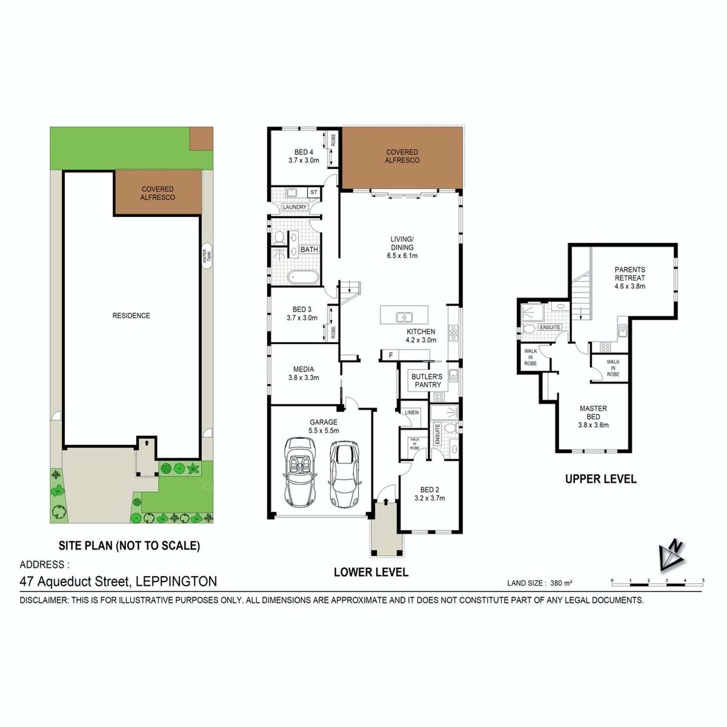 Floorplan of Homely house listing, 47 Aqueduct Street, Leppington NSW 2179