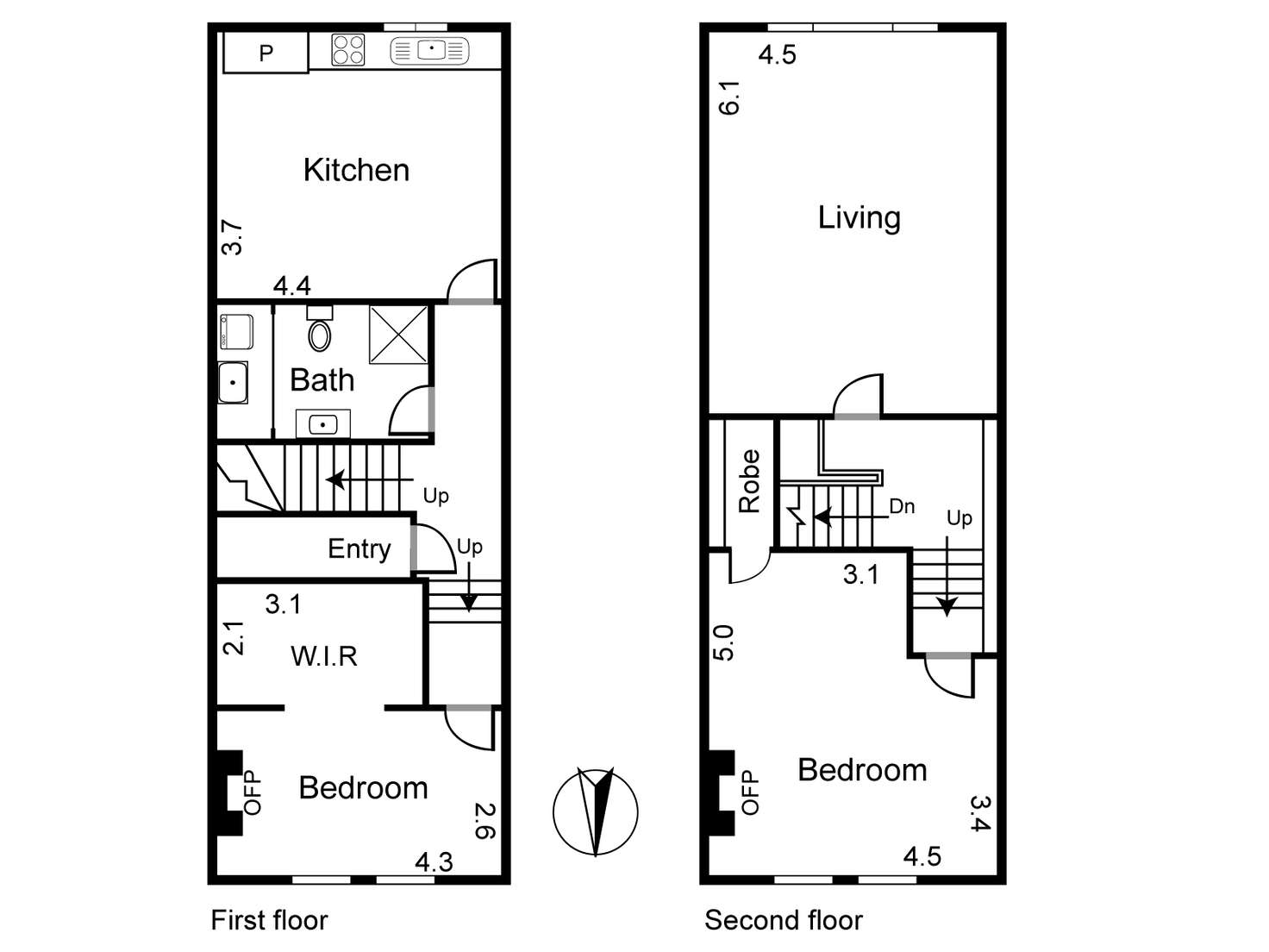 Floorplan of Homely apartment listing, 165A Elgin Street, Carlton VIC 3053