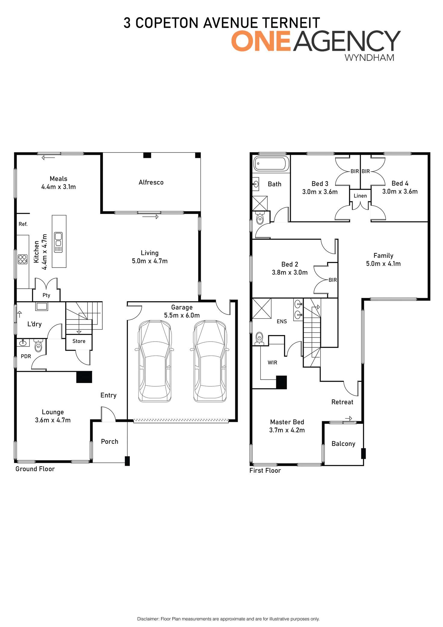 Floorplan of Homely house listing, 3 Copeton Avenue, Tarneit VIC 3029