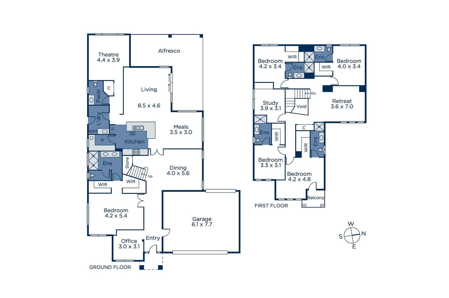 Floorplan of Homely house listing, 58 Gardenia Street, Blackburn VIC 3130