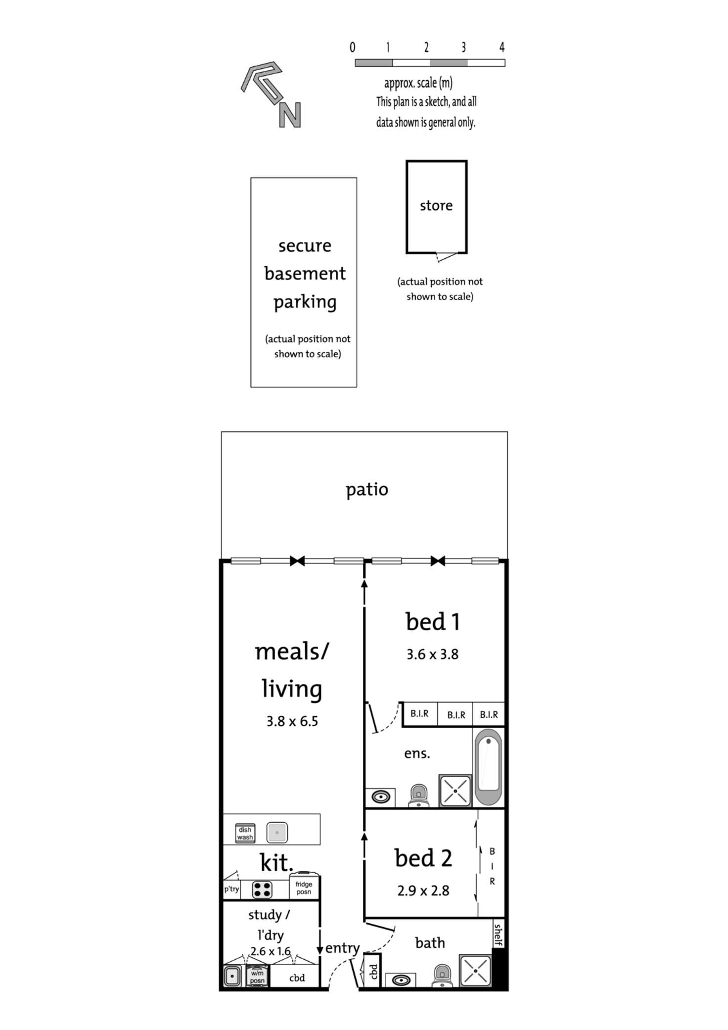 Floorplan of Homely apartment listing, G08/70 Queens Road, Melbourne VIC 3004