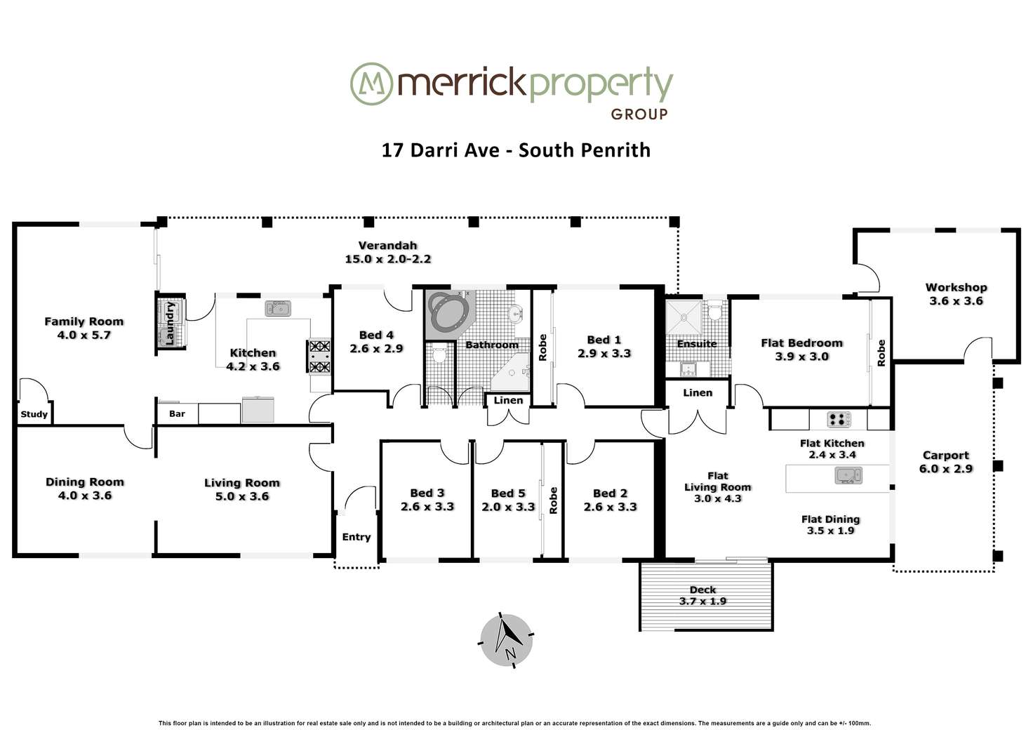 Floorplan of Homely house listing, 17 Darri Avenue, South Penrith NSW 2750