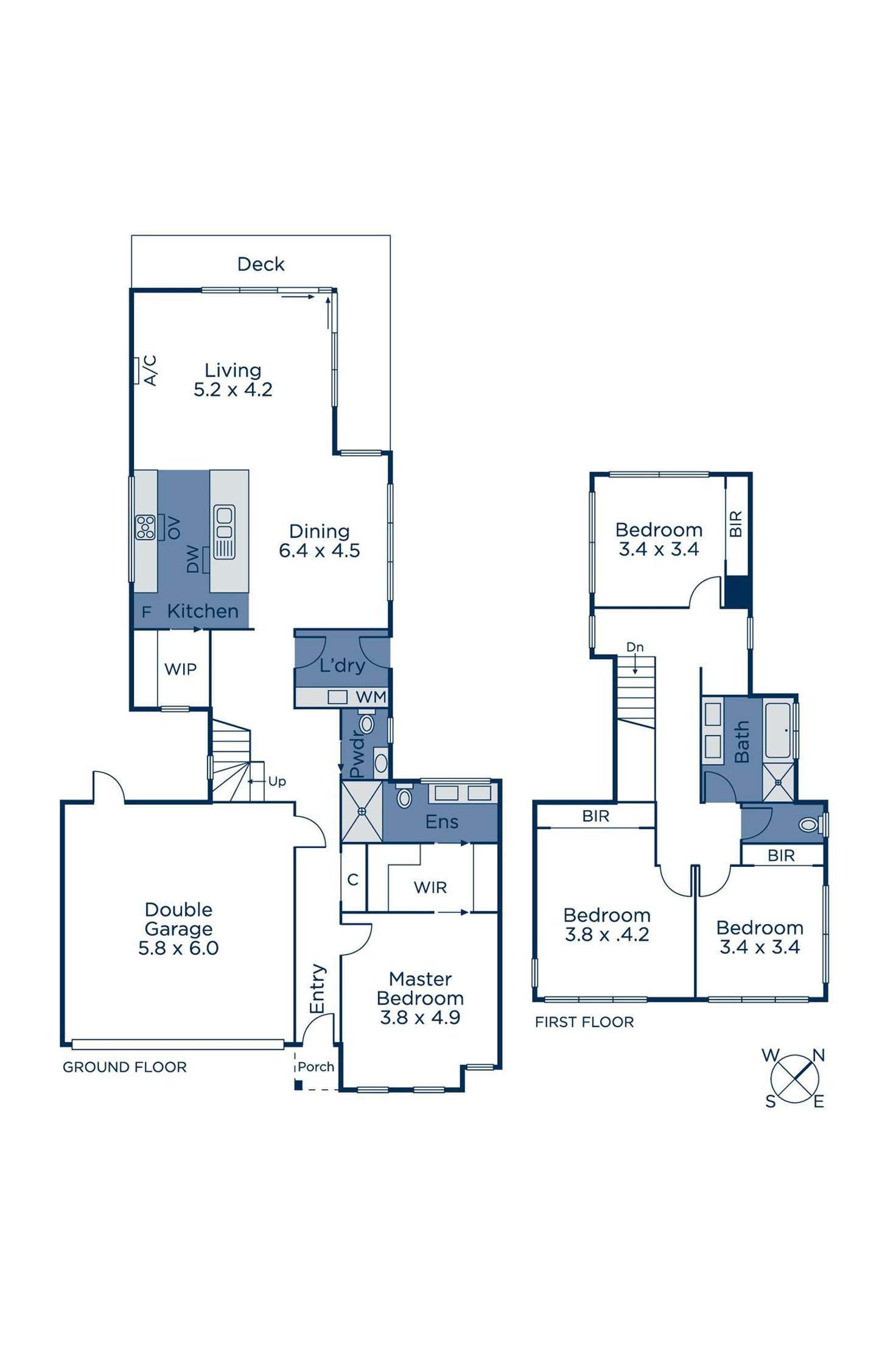 Floorplan of Homely house listing, 2 Kulpunya Walk, Ringwood East VIC 3135