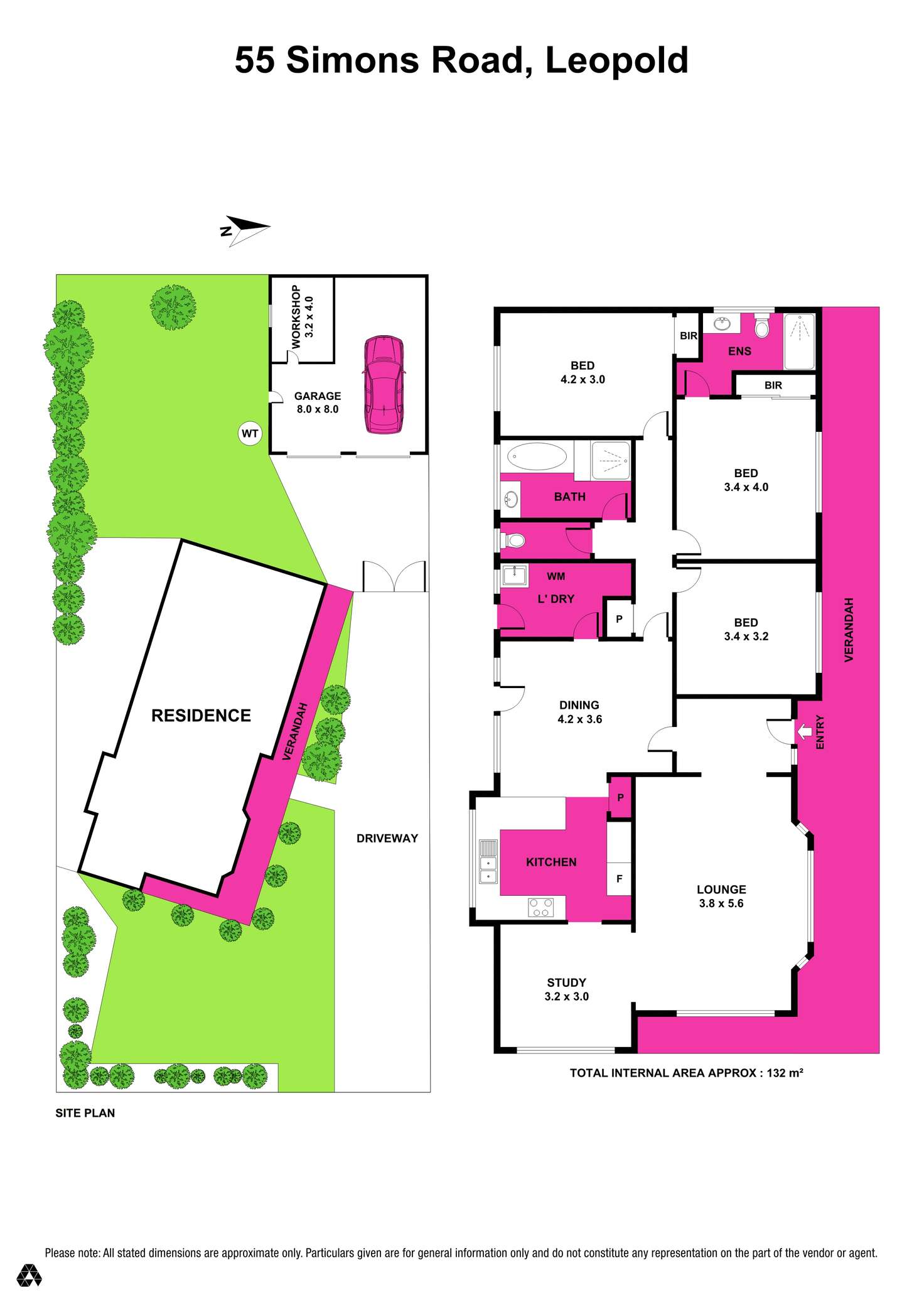 Floorplan of Homely house listing, 55 Simons Road, Leopold VIC 3224