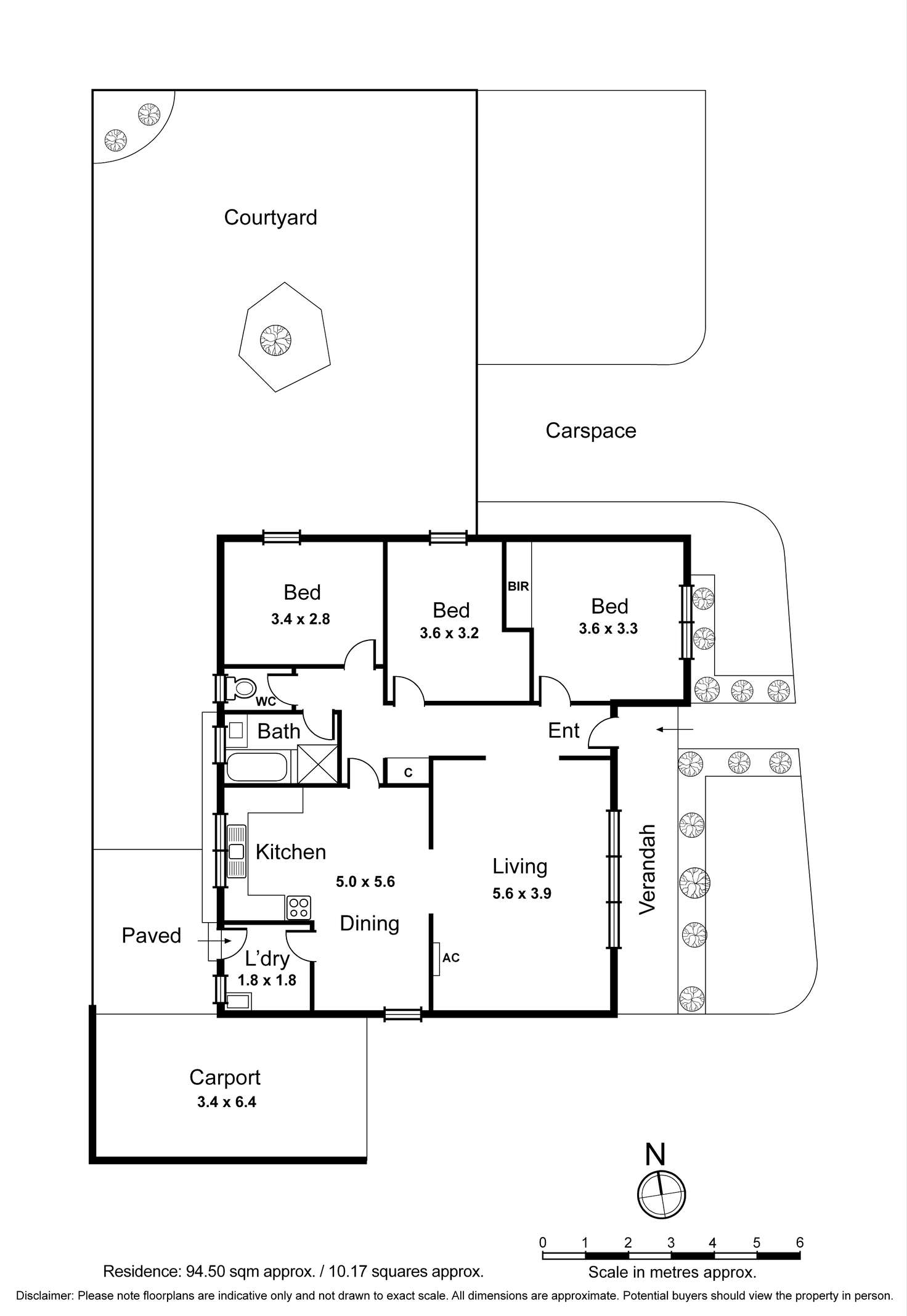 Floorplan of Homely unit listing, 8/11 Broadway, Bonbeach VIC 3196