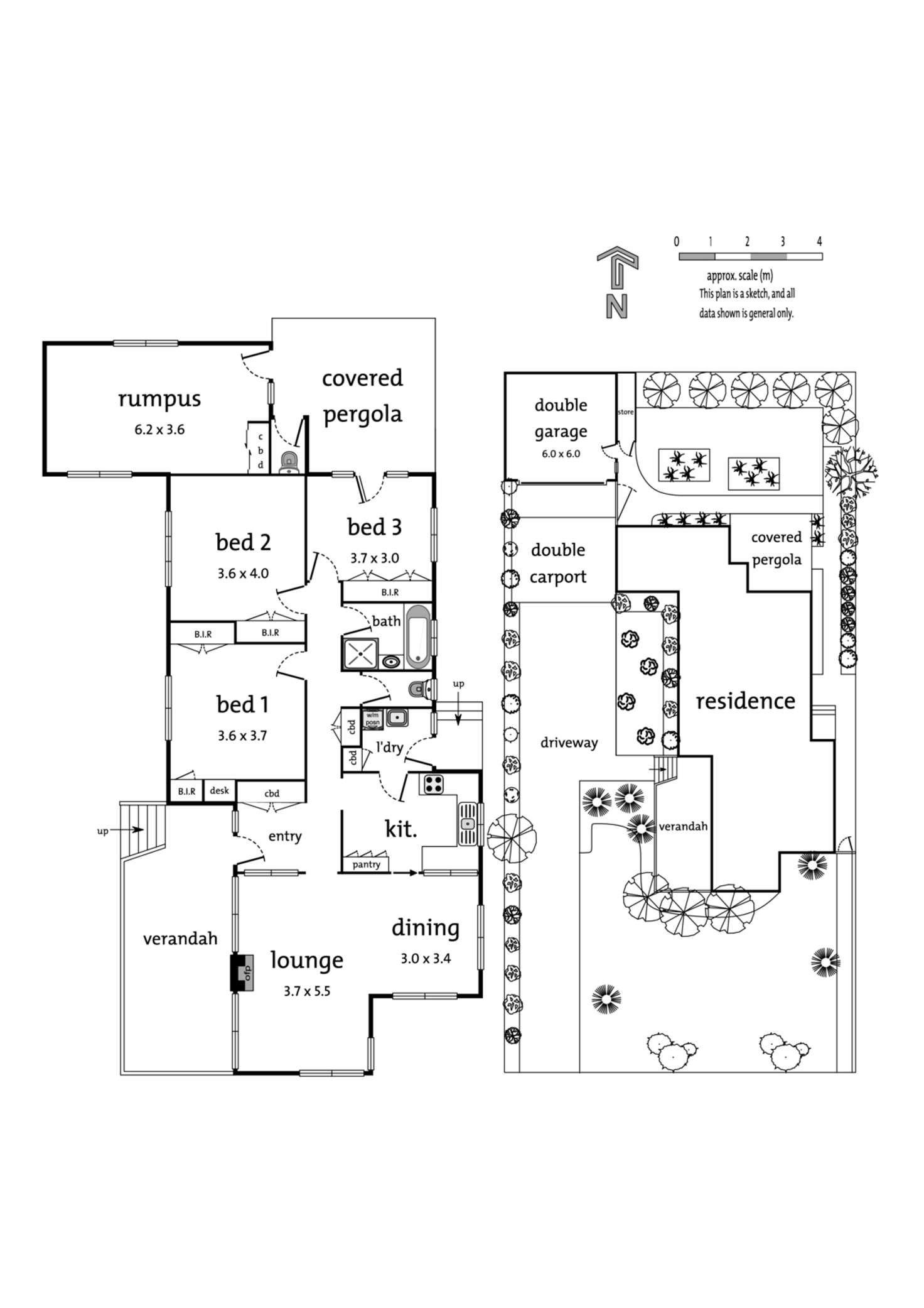 Floorplan of Homely house listing, 5 The Boulevard, Heathmont VIC 3135