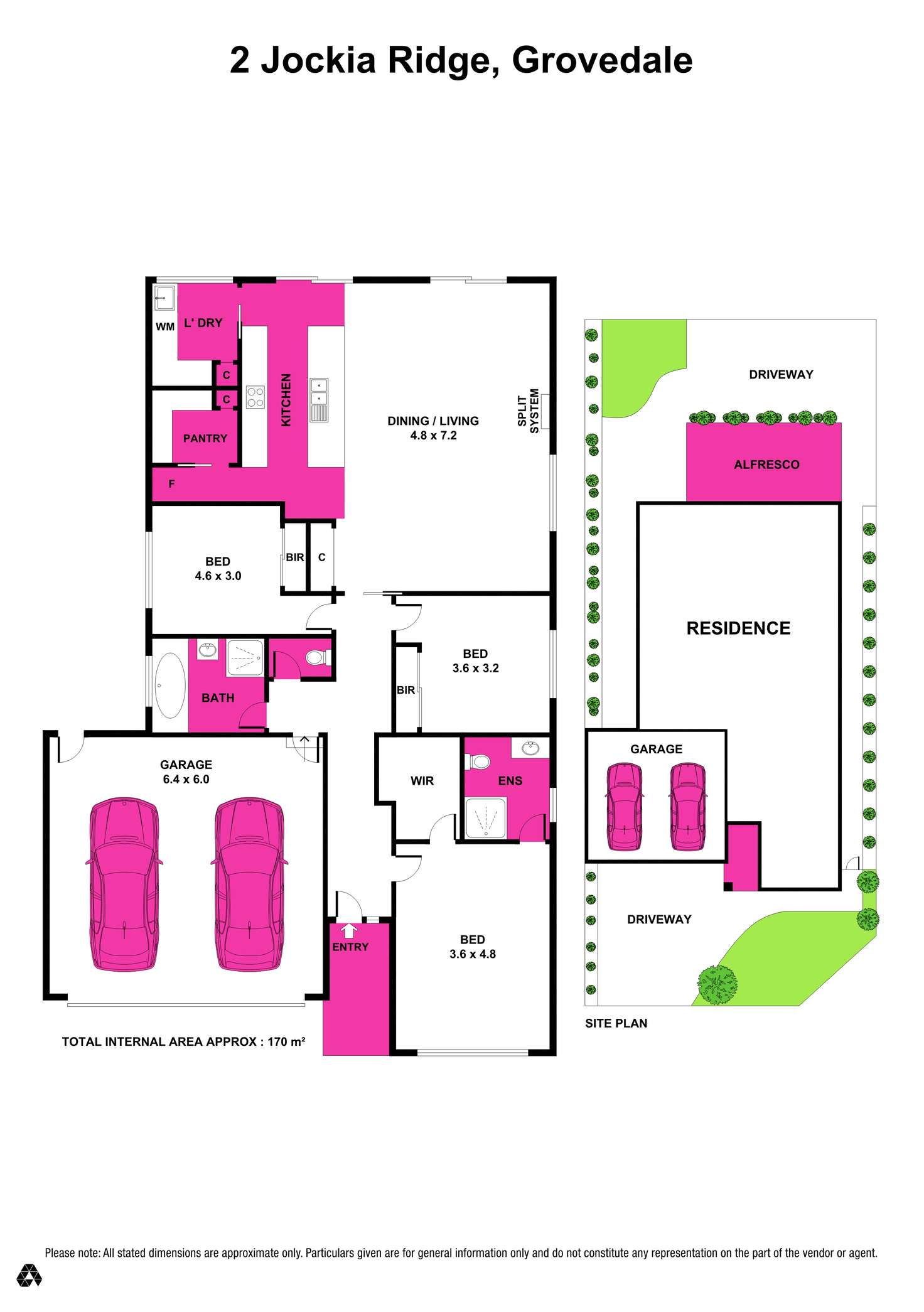 Floorplan of Homely house listing, 2 Jockia Ridge, Grovedale VIC 3216
