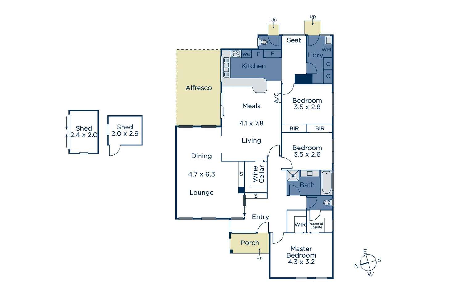Floorplan of Homely house listing, 3 Katandra Court, Bayswater VIC 3153