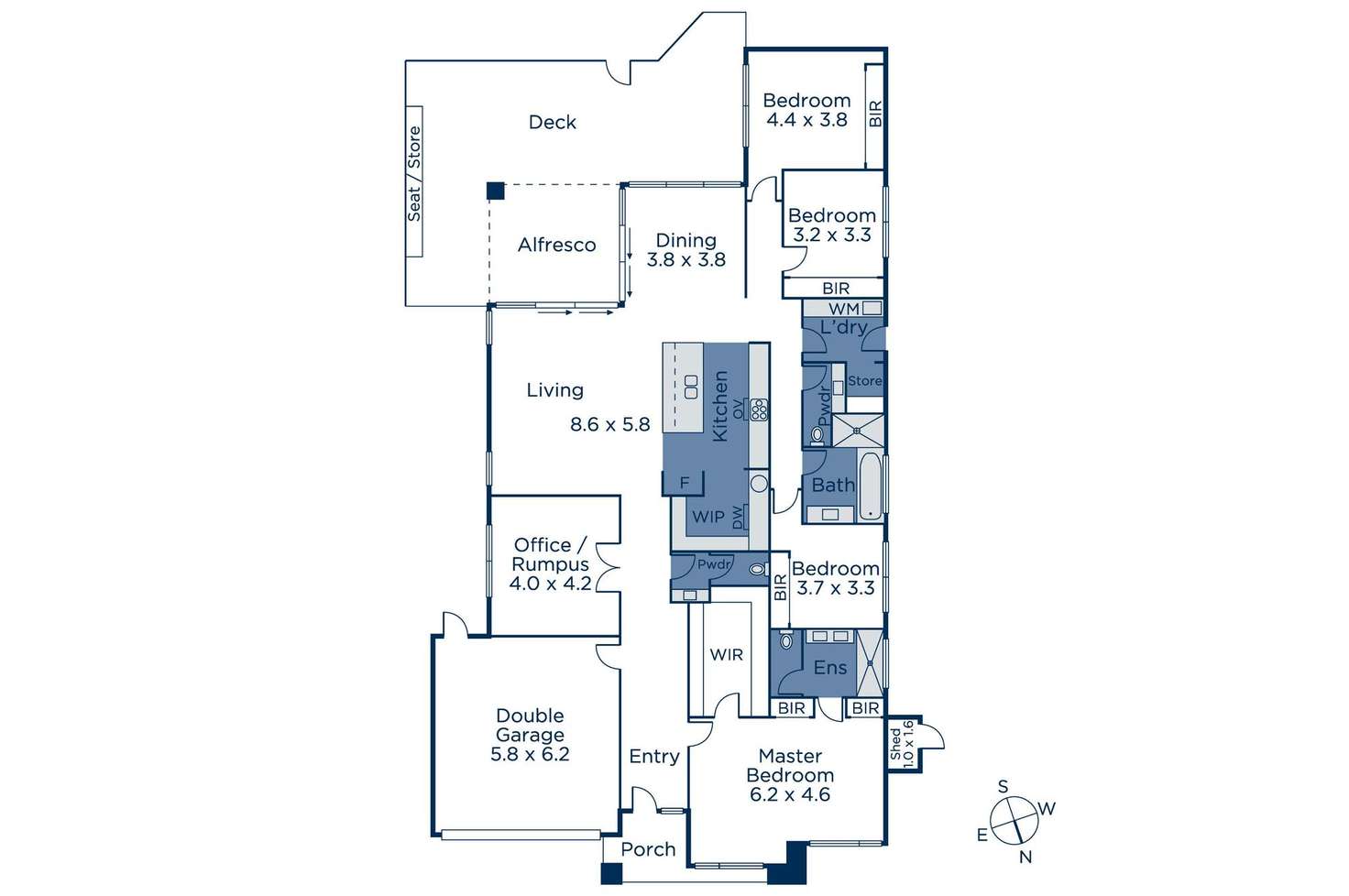 Floorplan of Homely house listing, 2 Rodney Street, Bayswater VIC 3153