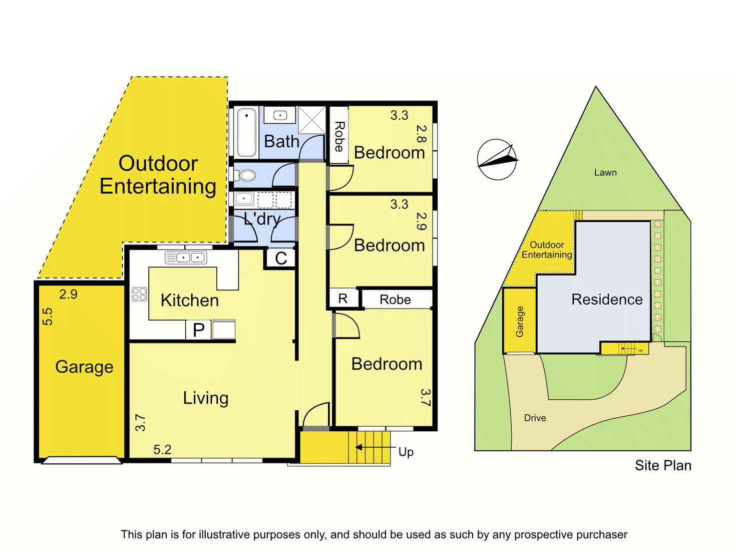 Floorplan of Homely house listing, 1/104 Para Road, Montmorency VIC 3094