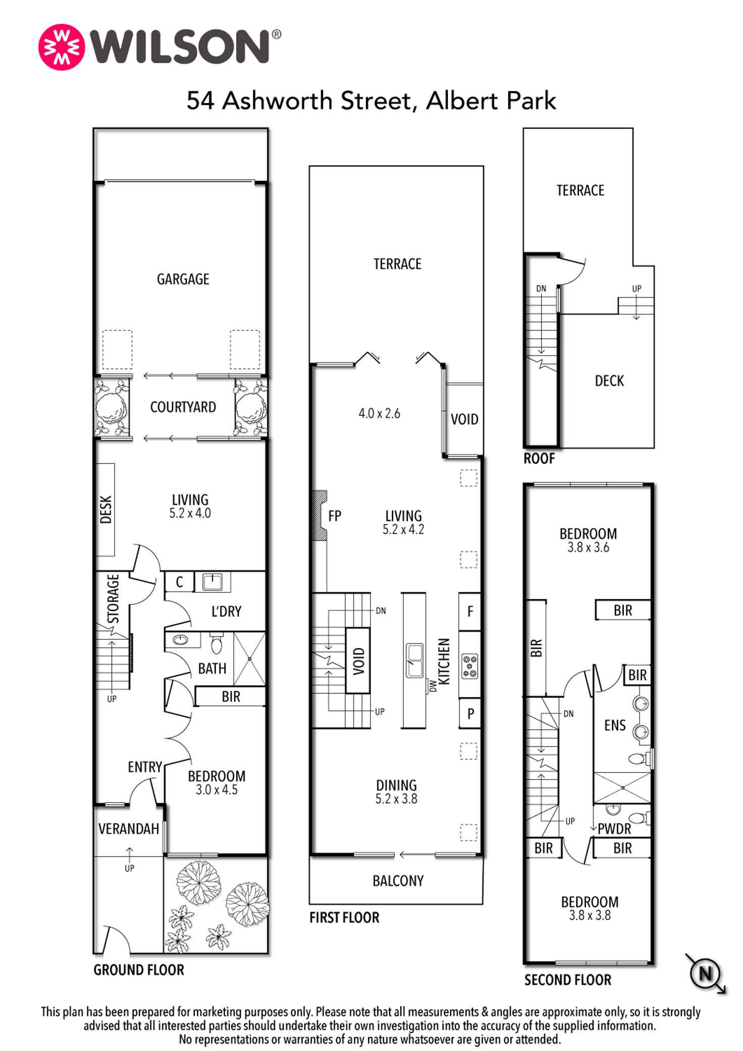 Floorplan of Homely house listing, 54 Ashworth Street, Albert Park VIC 3206