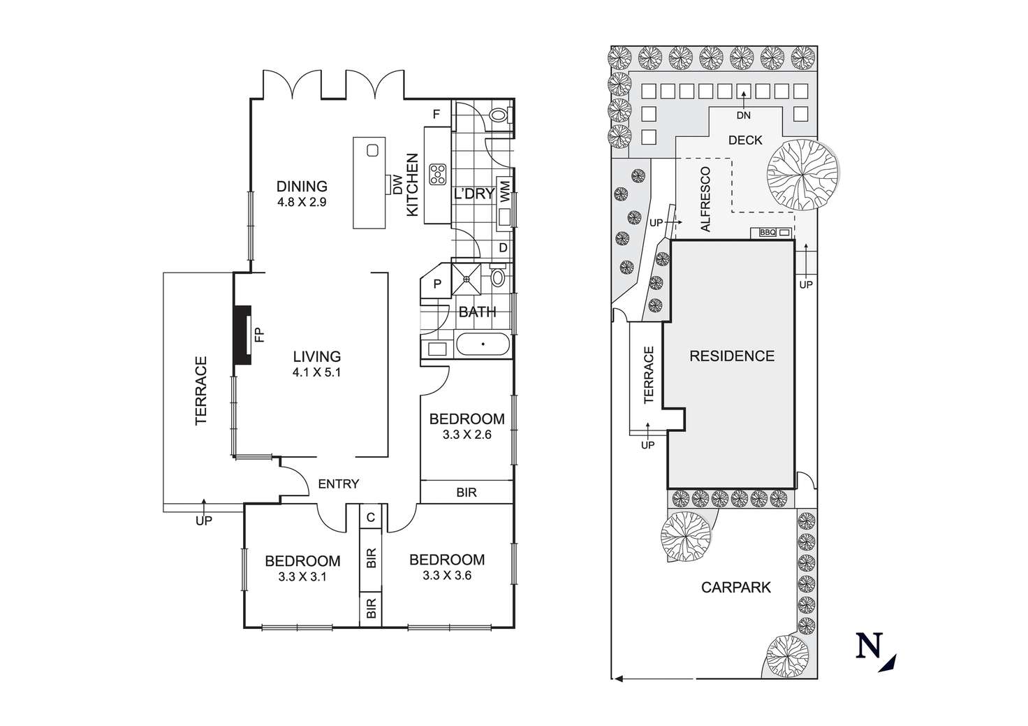 Floorplan of Homely house listing, 60 Emma Street, Carrum VIC 3197