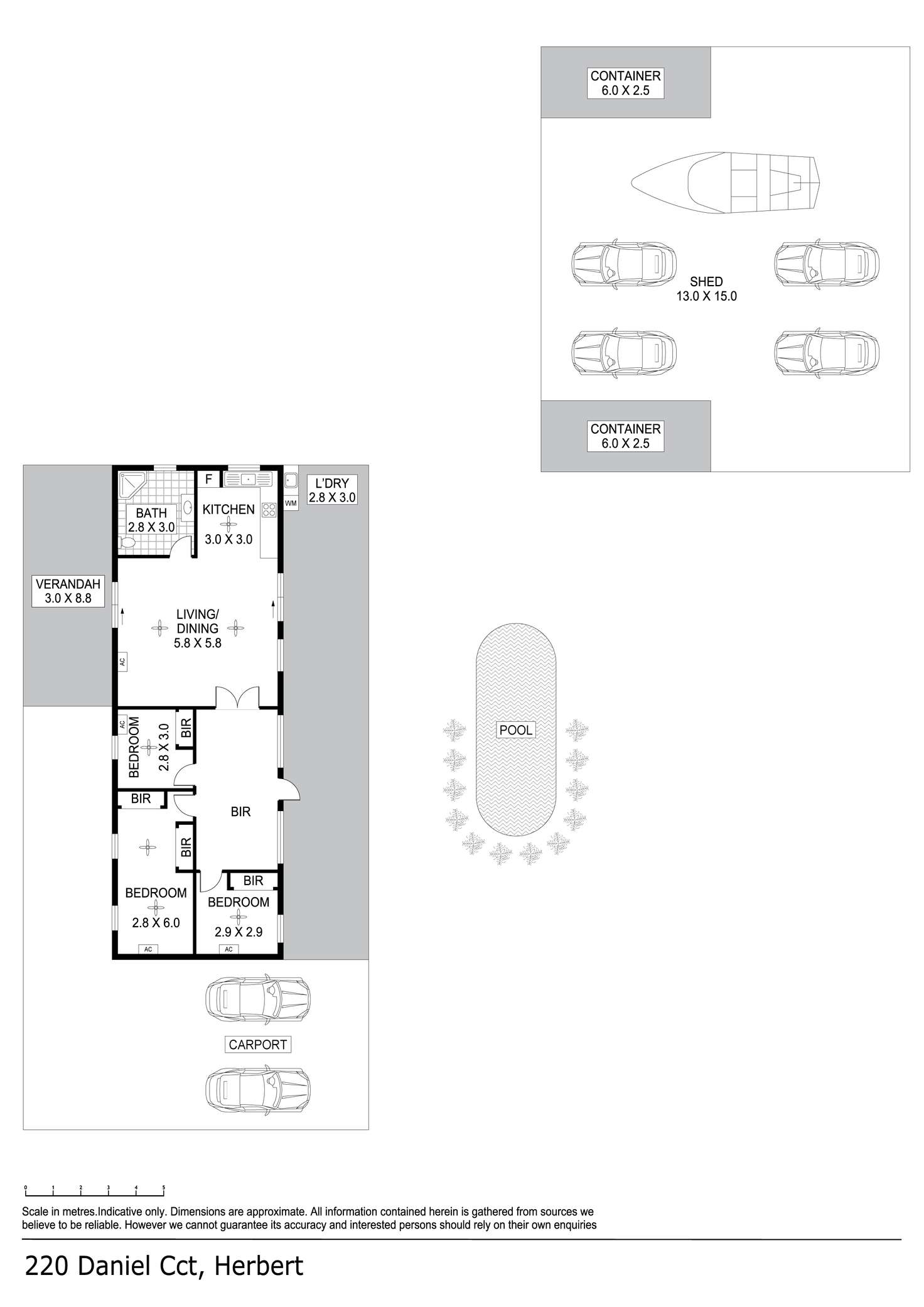 Floorplan of Homely house listing, 220 Daniel Circuit, Herbert NT 836