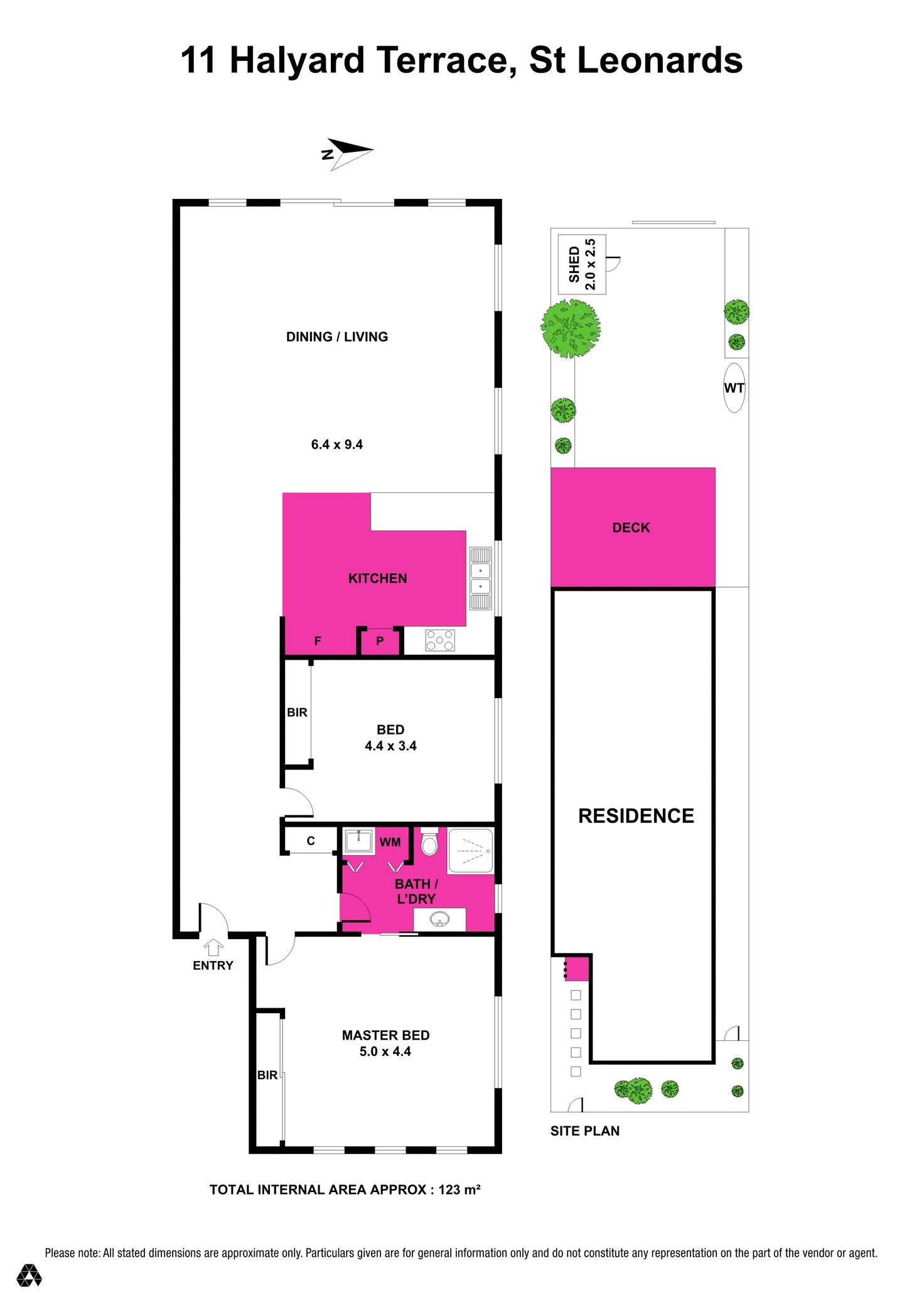 Floorplan of Homely house listing, 11 Halyard Terrace, St Leonards VIC 3223